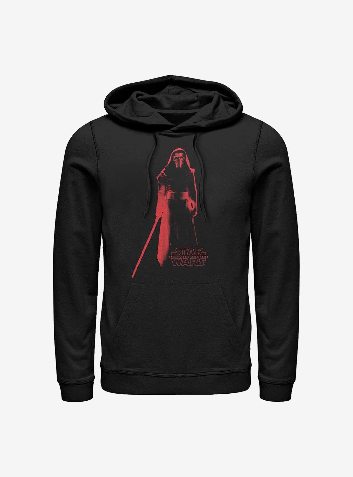 Star Wars: The Force Awakens Red Kylo Hoodie, BLACK, hi-res