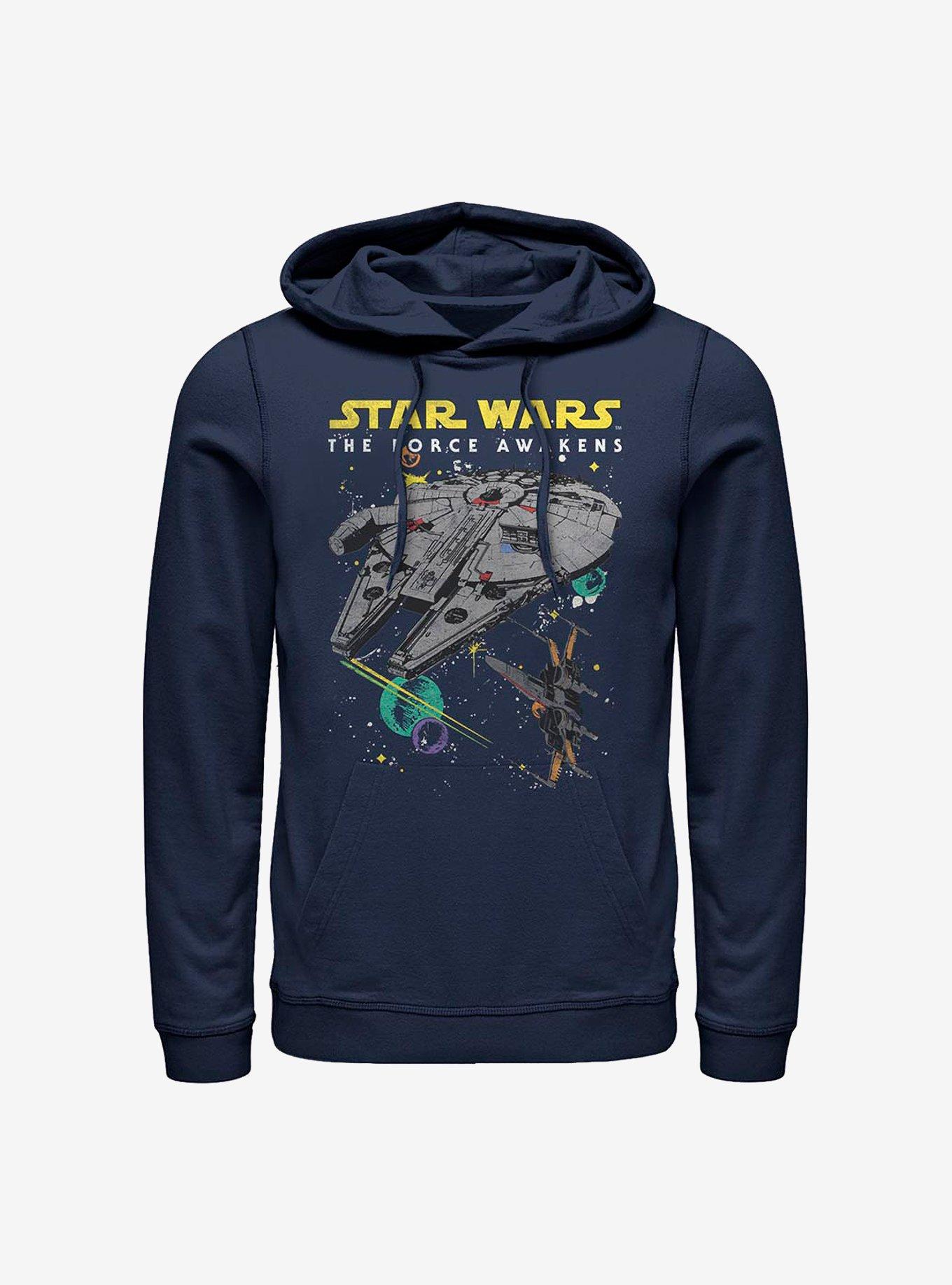 Star Wars: The Force Awakens Space Battle Hoodie