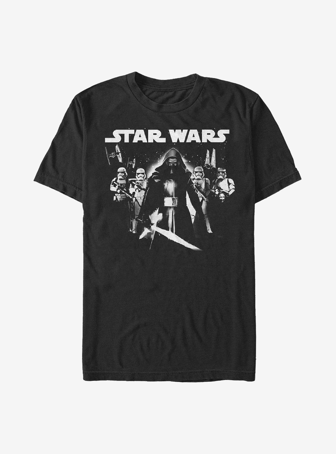 Star Wars: The Force Awakens Close Ranged T-Shirt, BLACK, hi-res