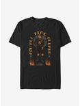 Marvel Loki For All TIme. Always. Features Hunter B-15 T-Shirt, BLACK, hi-res