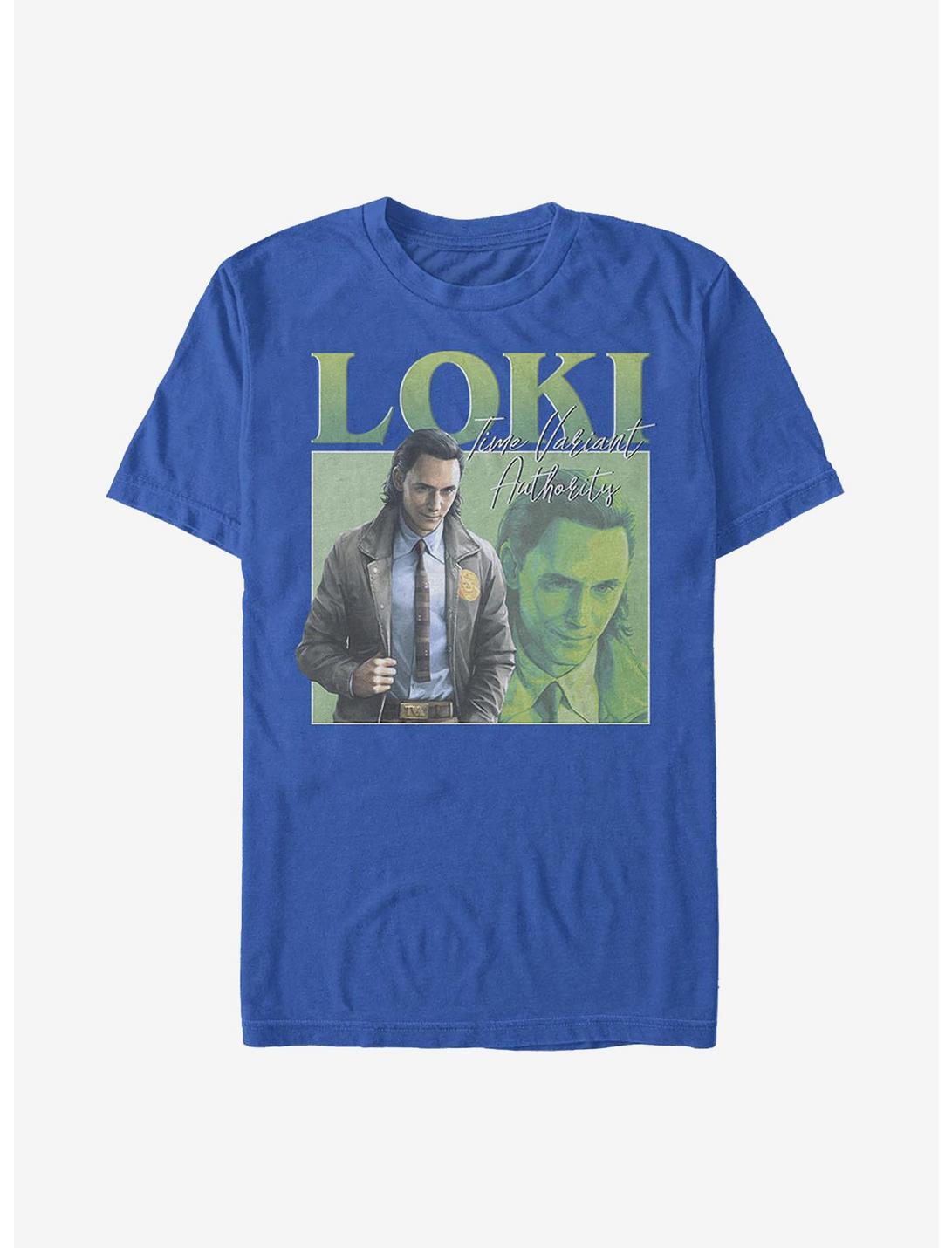 Marvel Loki Time Variant Authority T-Shirt, ROYAL, hi-res