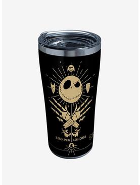 Plus Size The Nightmare Before Christmas King Jack 20oz Stainless Steel Tumbler With Lid, , hi-res