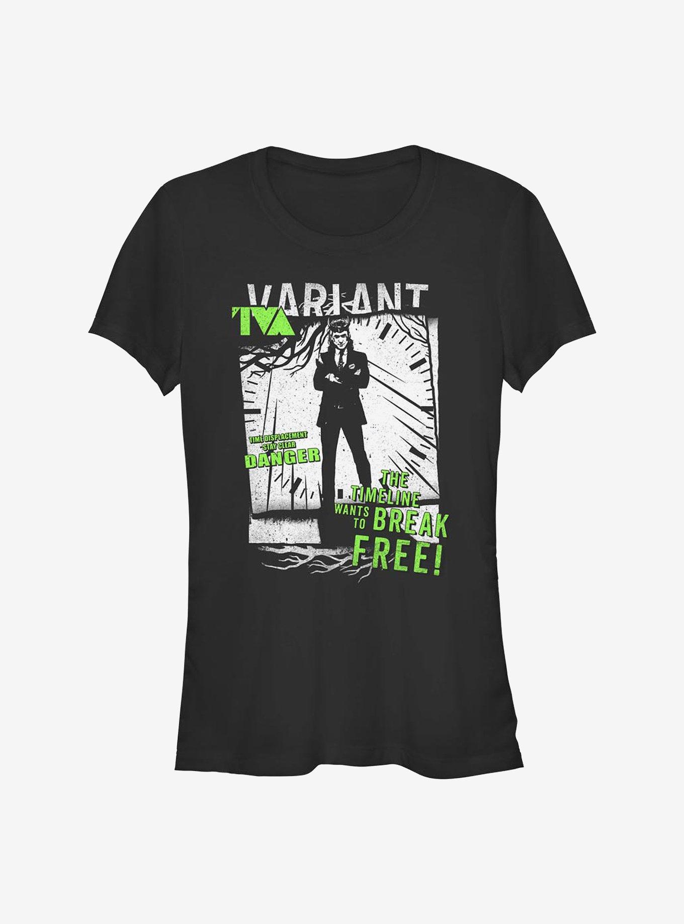 Marvel Loki TVA Displacement Girls T-Shirt