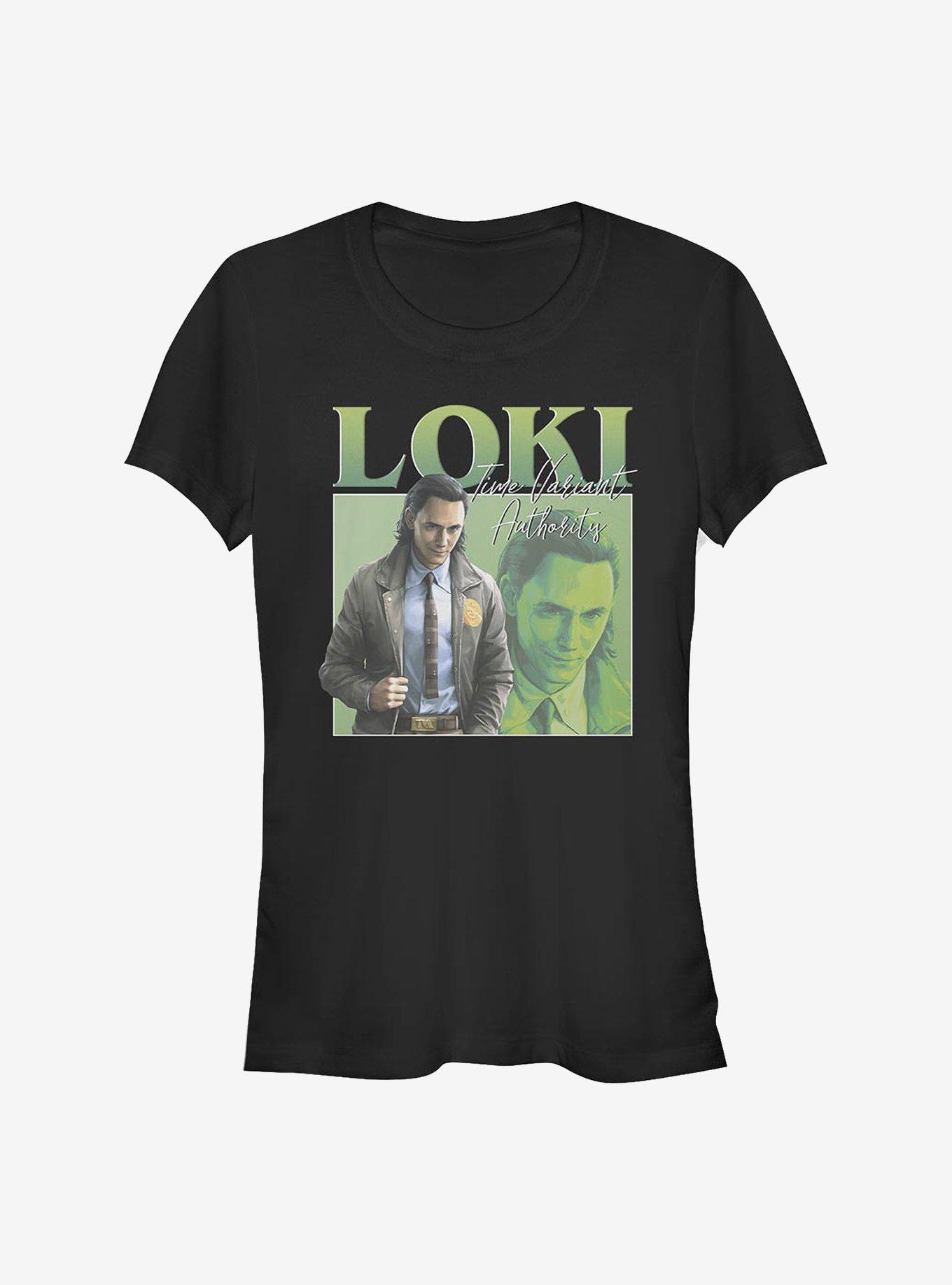 Marvel Loki Time Variant Authority Girls T-Shirt, BLACK, hi-res