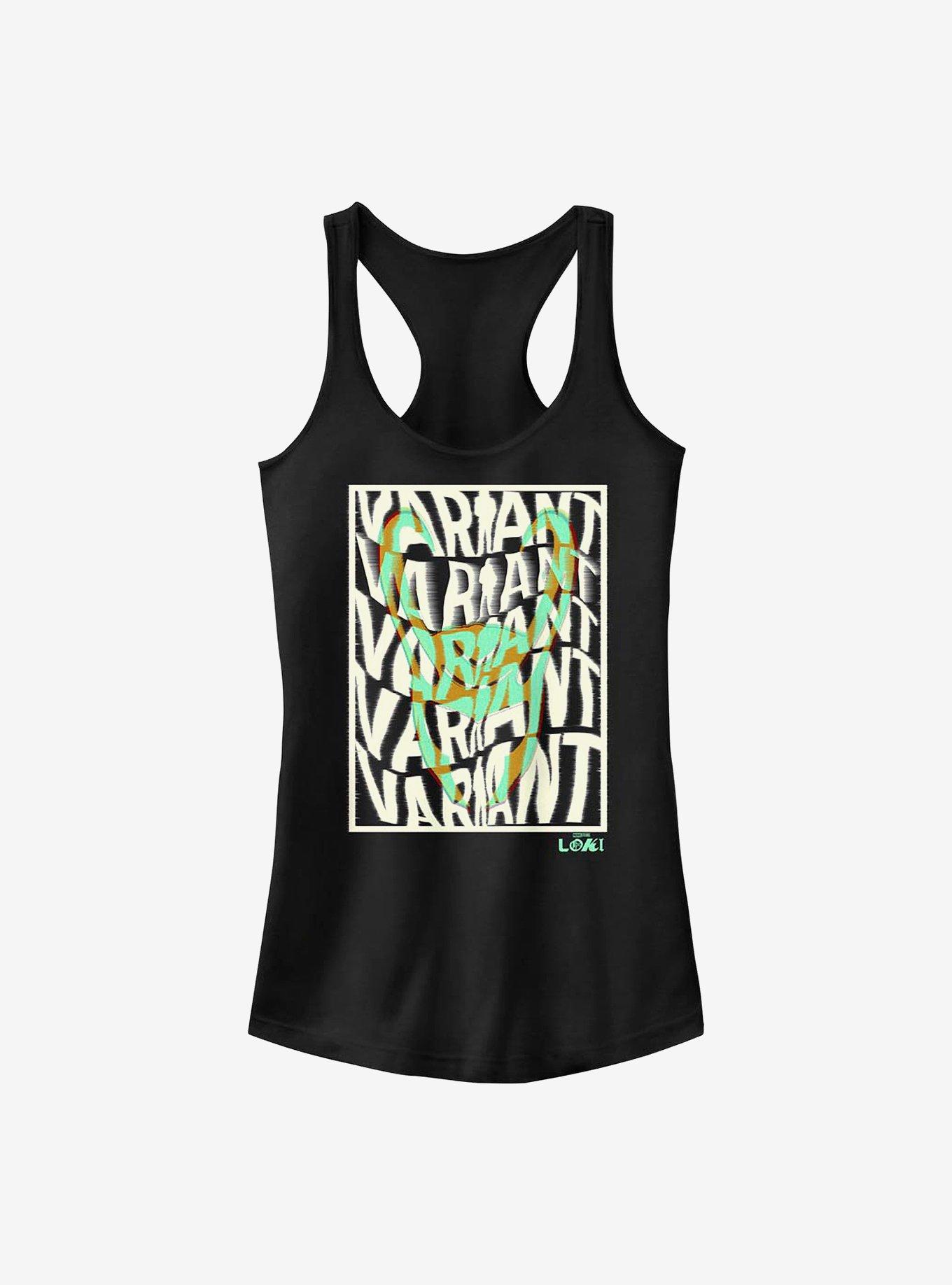 Marvel Loki Variant Girls Tank, BLACK, hi-res