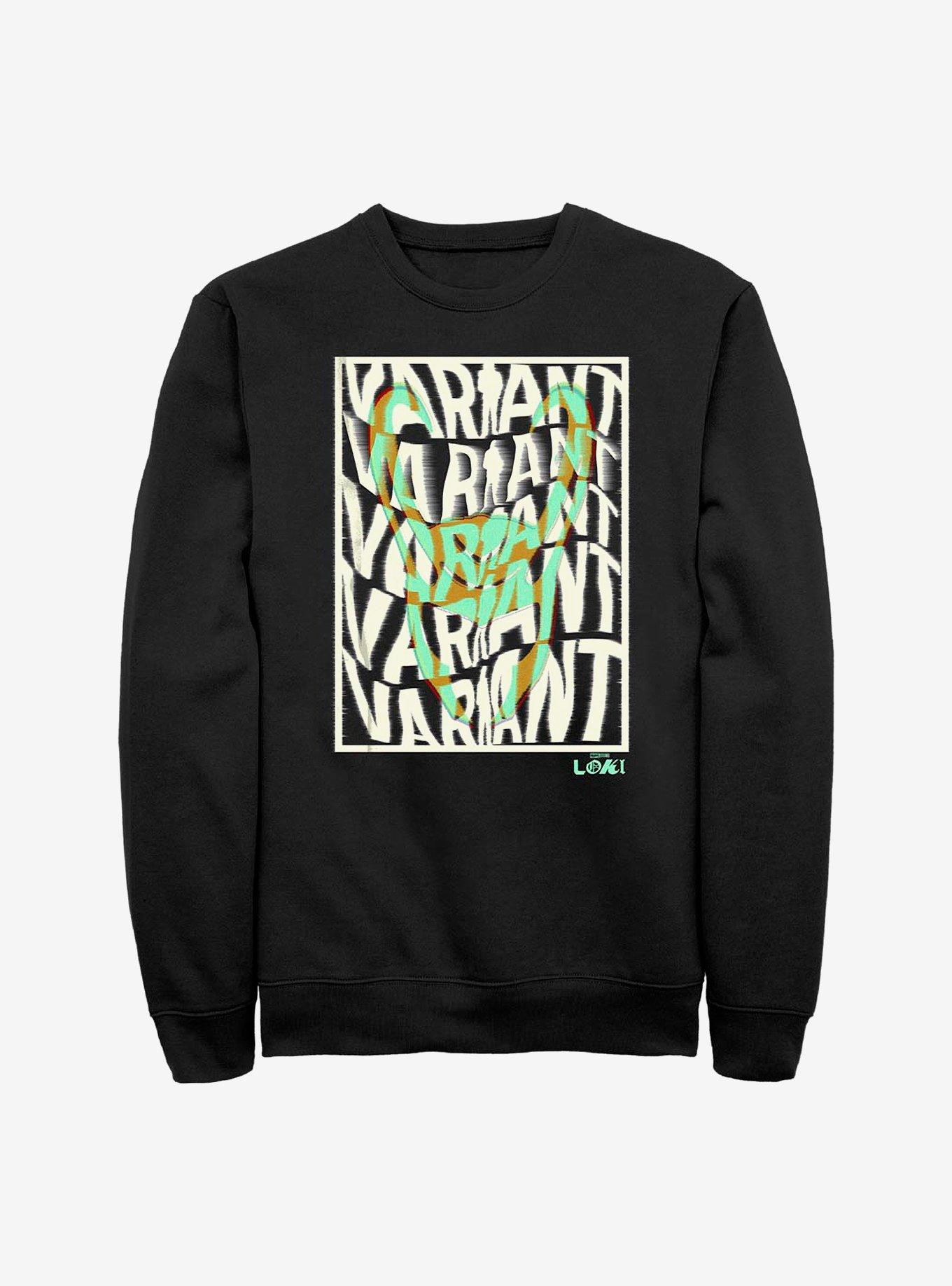 Marvel Loki Variant Crew Sweatshirt, BLACK, hi-res