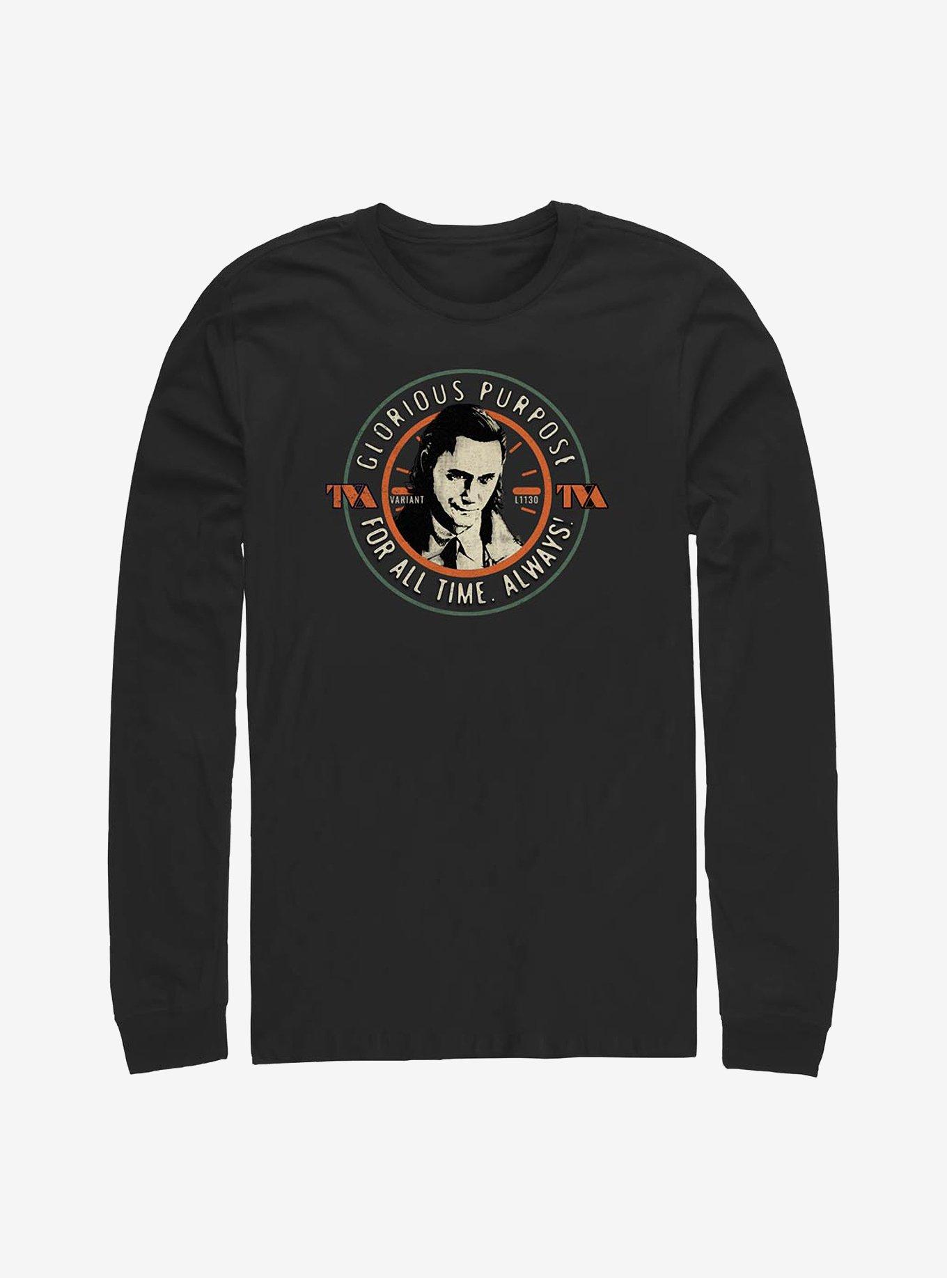 Marvel Loki Glorious Purpose For All Time Long-Sleeve T-Shirt, , hi-res