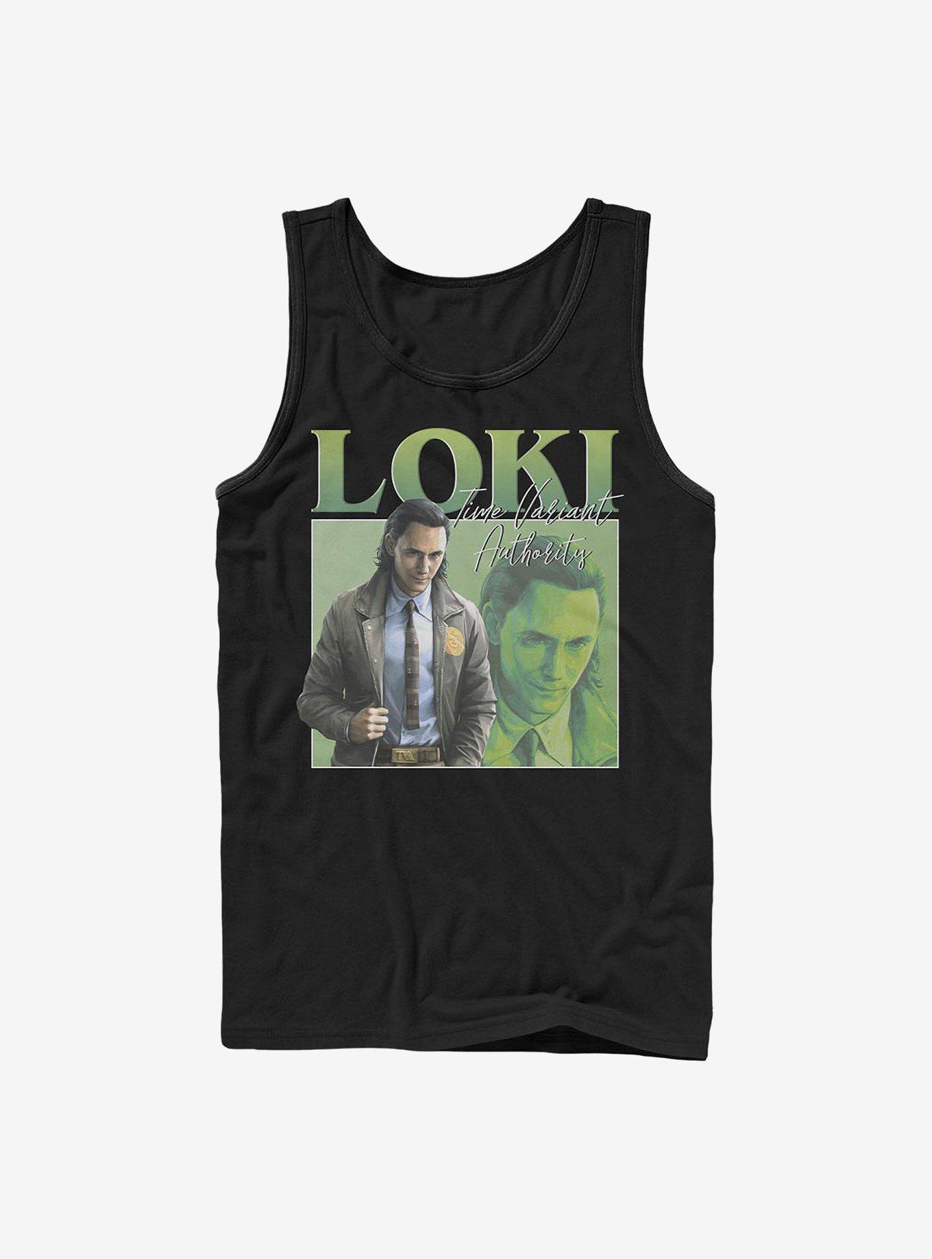 Marvel Loki Time Variant Authority Tank, BLACK, hi-res