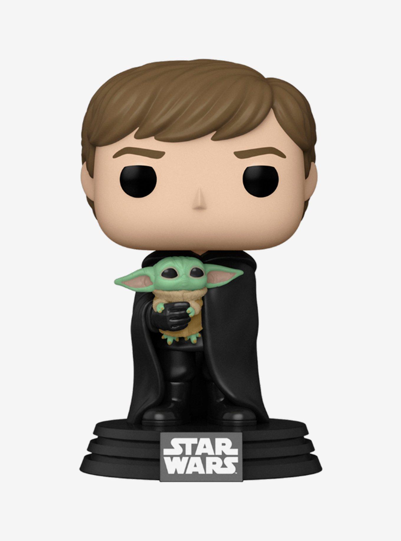 Funko Star Wars Pop! Luke Skywalker With Grogu Bobble-Head, , hi-res