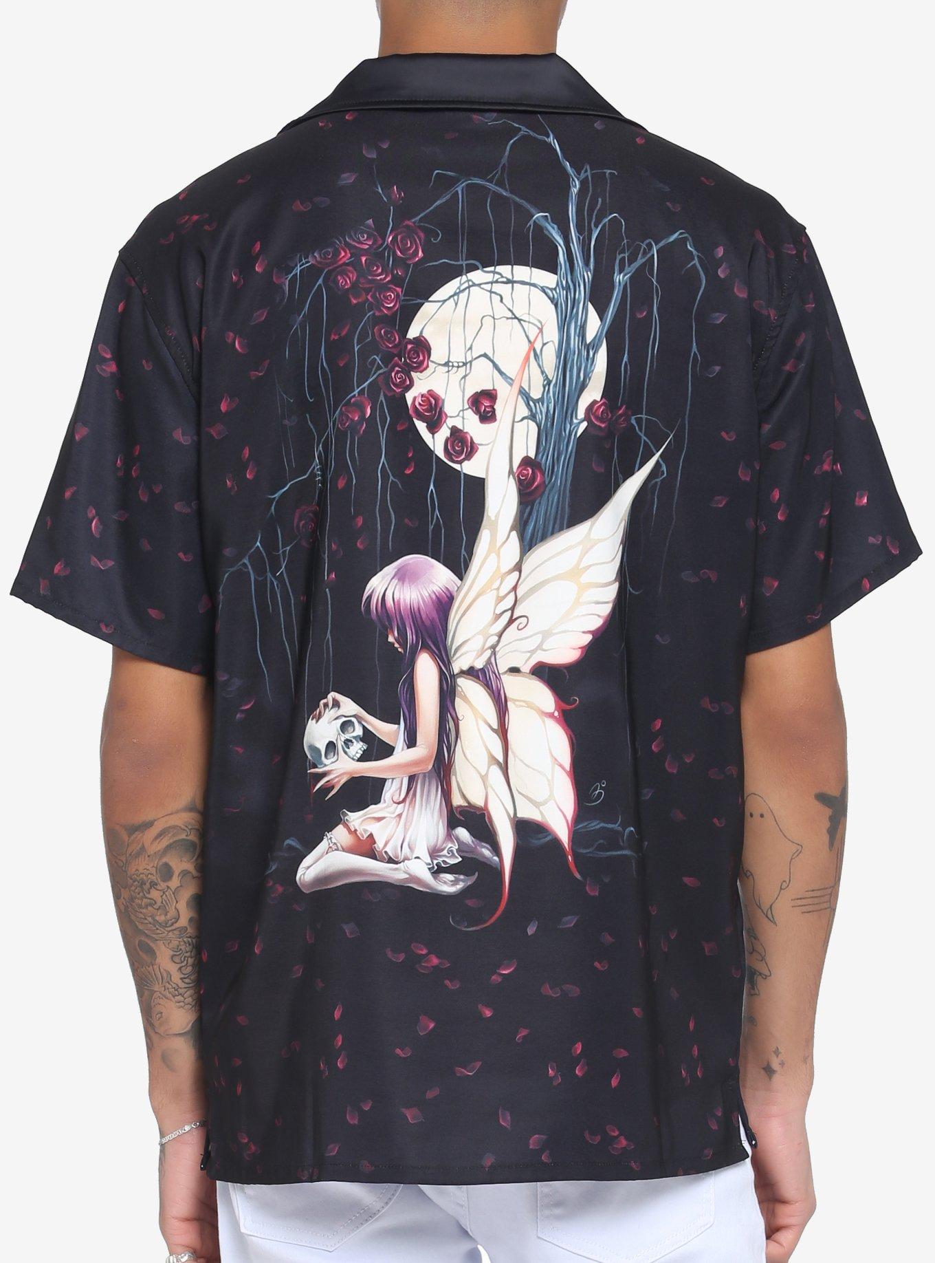 Fairies By Trick Petals Woven Button-Up, MULTI, hi-res