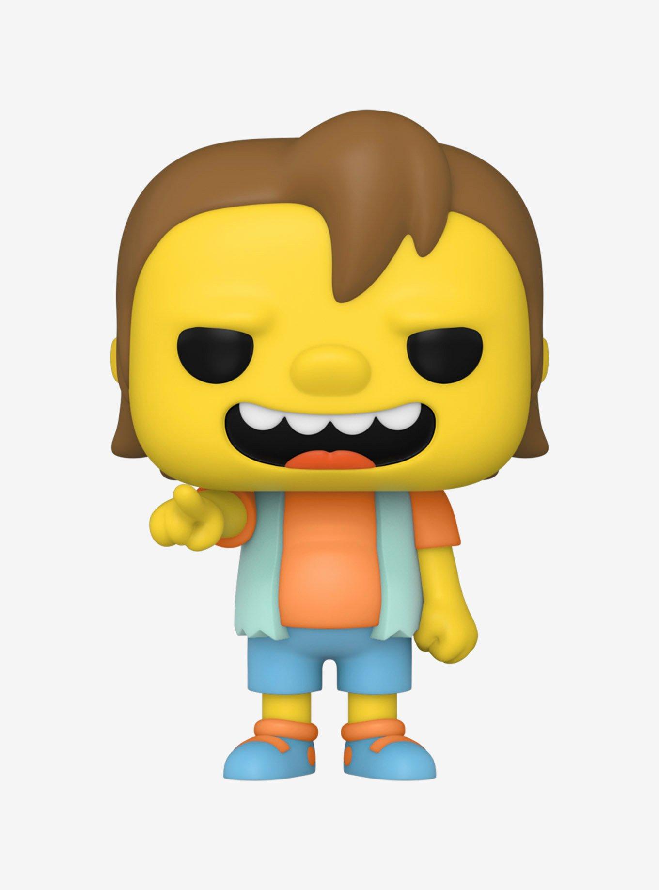 Funko The Simpsons Pop! Television Nelson Muntz Vinyl Figure Hot Topic Exclusive, , hi-res