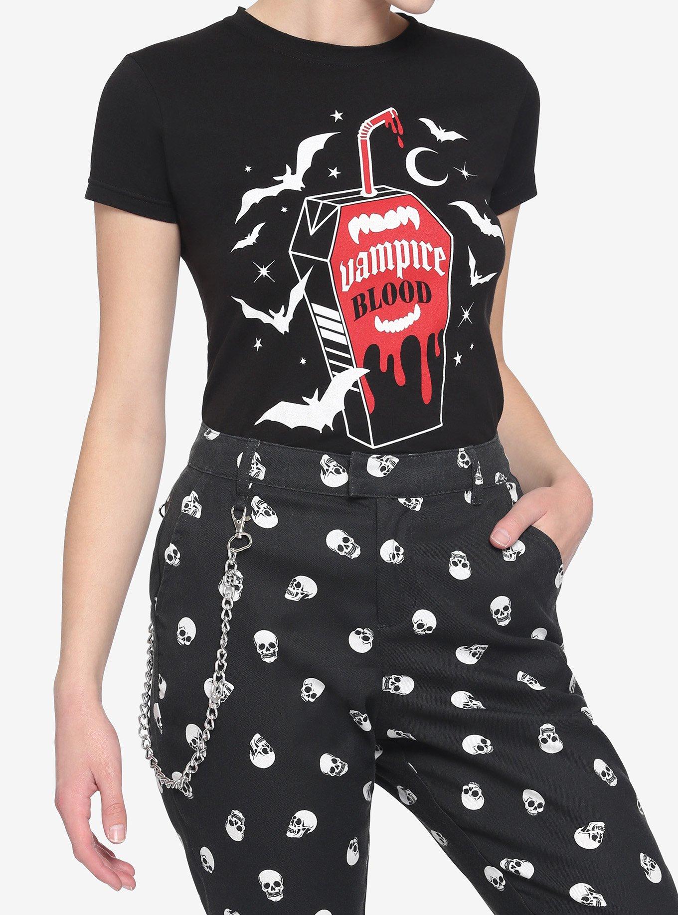 Vampire Blood Juice Box Girls T-Shirt, MULTI, hi-res