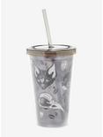 Mystical Creatures Acrylic Travel Cup By Lolle, , hi-res
