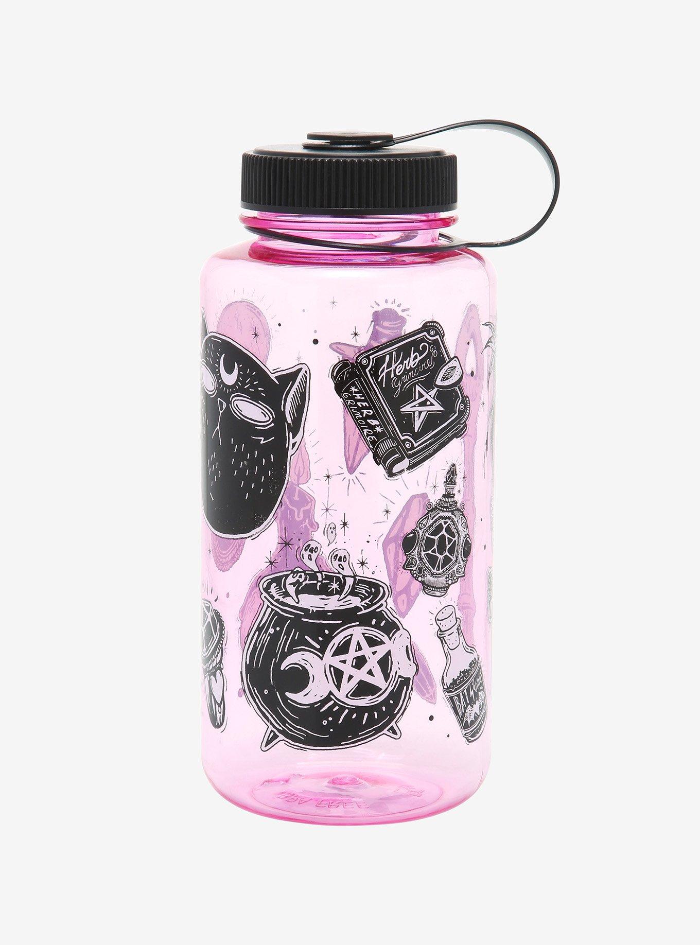 Spells & Creatures Water Bottle By Lolle, , hi-res