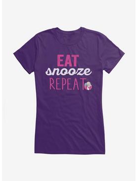 Rugrats Eat Snooze Repeat Girls T-Shirt, PURPLE, hi-res