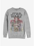 Star Wars Classic Rebels Crew Sweatshirt, ATH HTR, hi-res