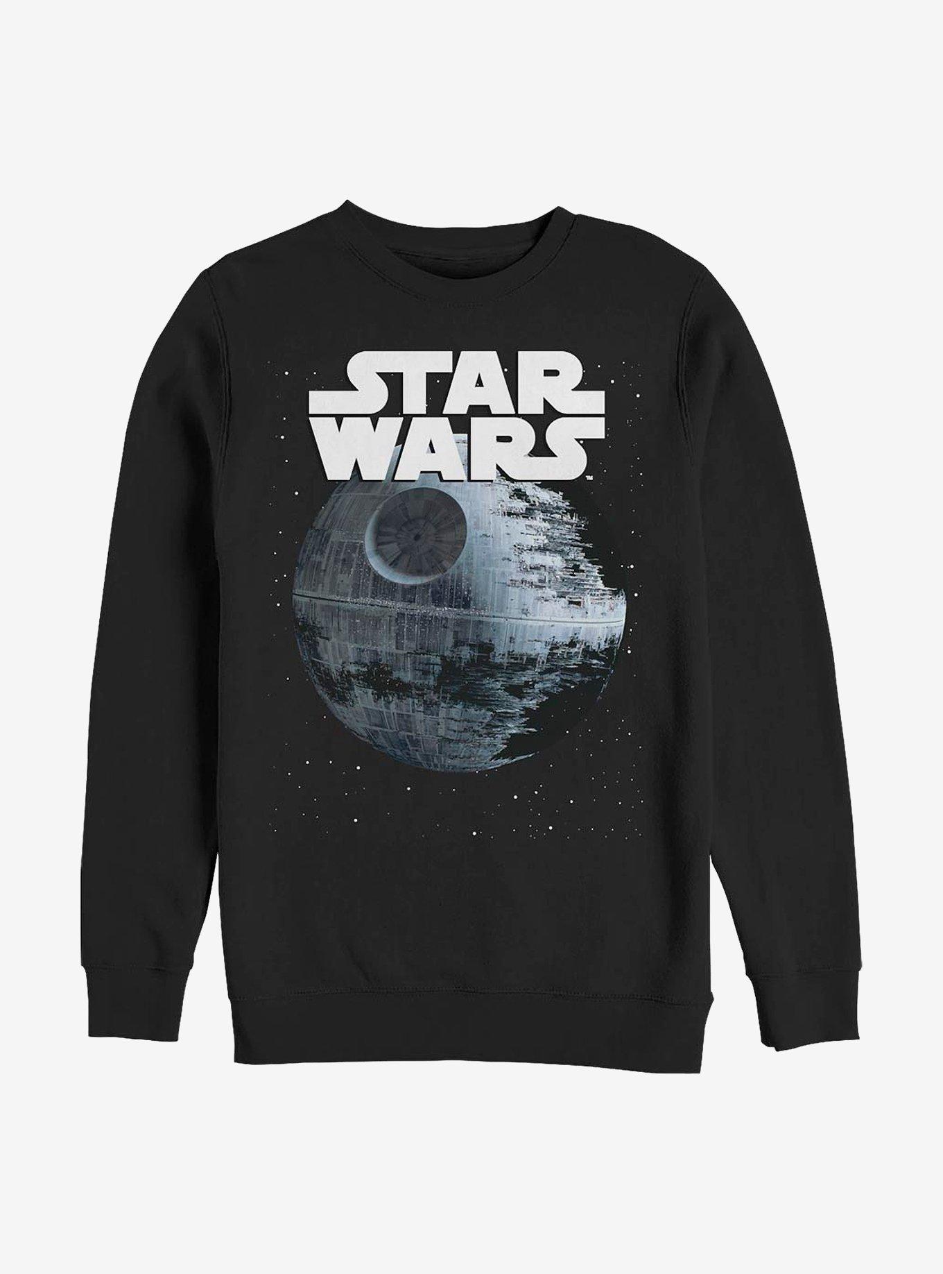 Star Wars Death Star Wars Crew Sweatshirt, BLACK, hi-res