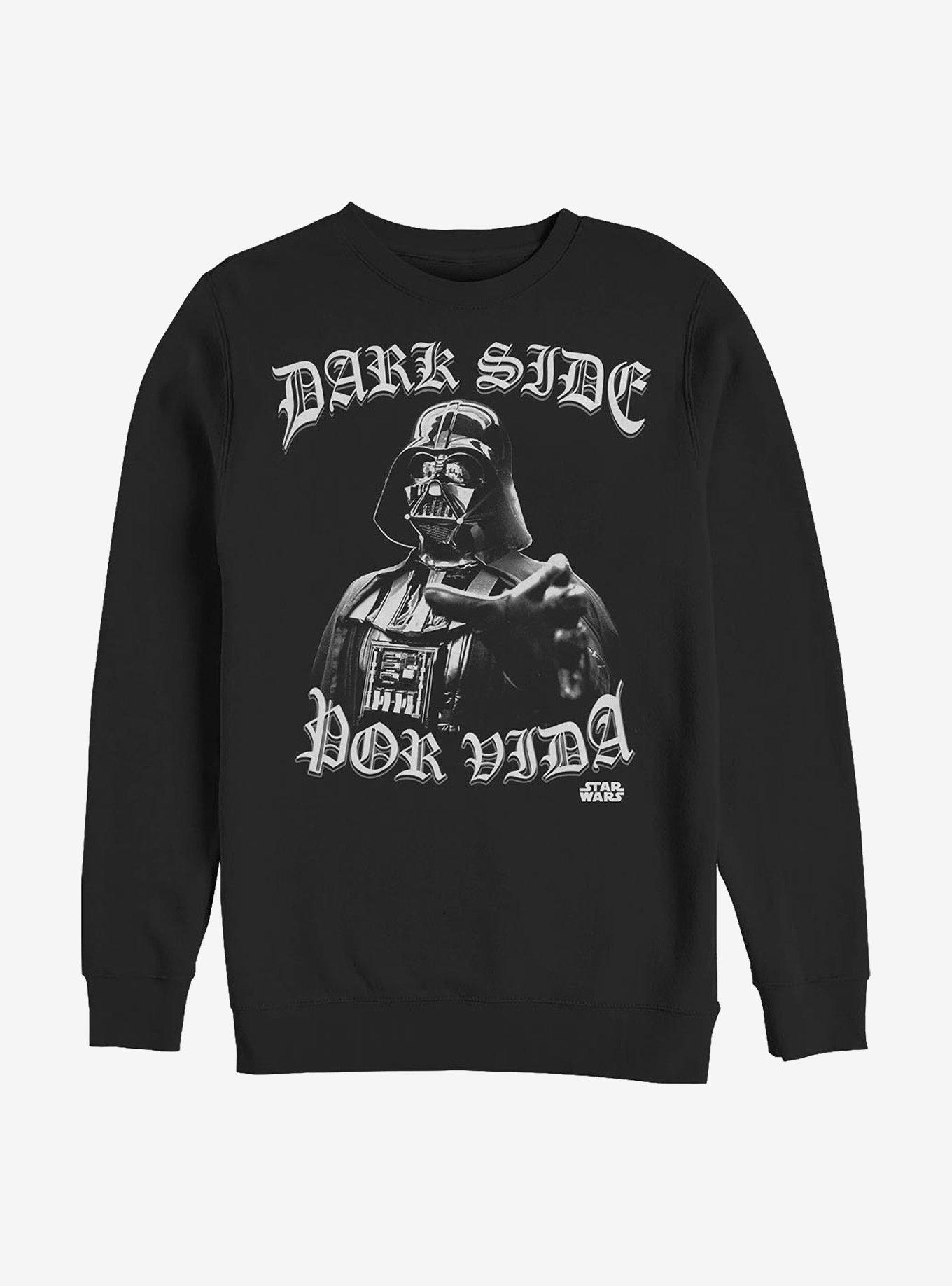 Star Wars Dark Side Por Vida Sweatshirt, BLACK, hi-res