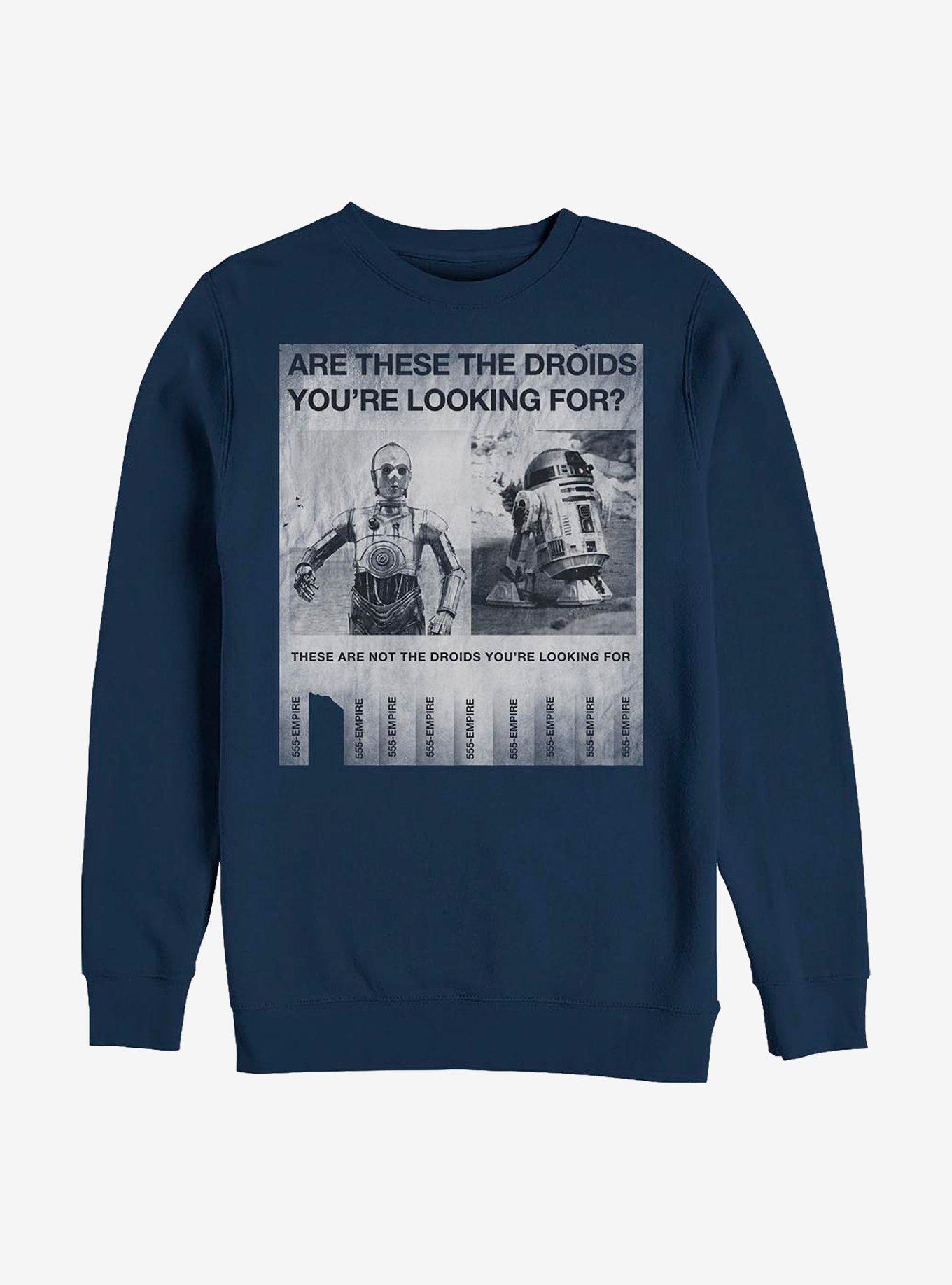 Star Wars Droid Poster Crew Sweatshirt, , hi-res