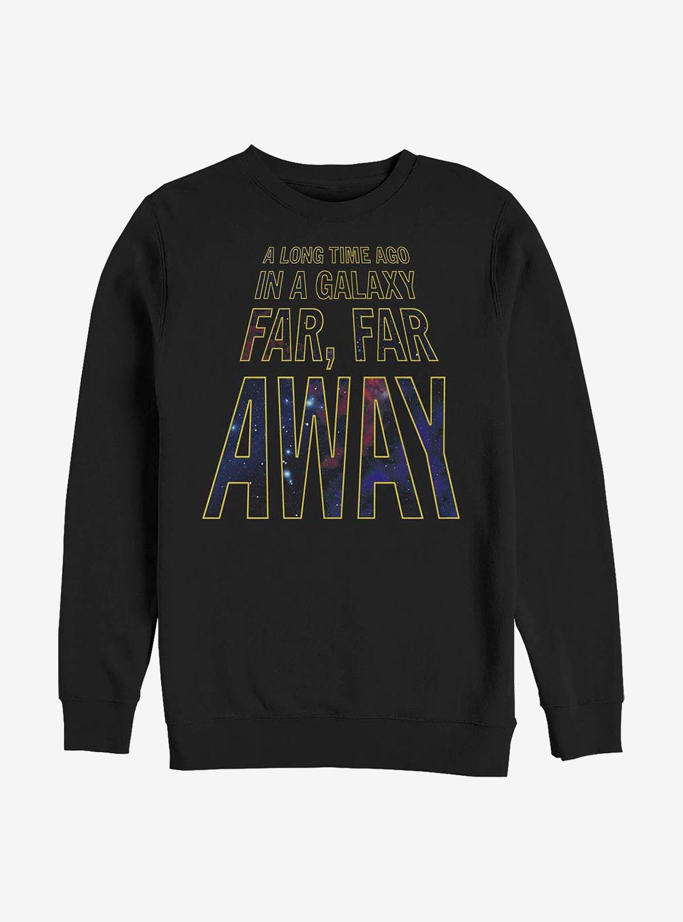 Star Wars Far Far Away Crew Sweatshirt, BLACK, hi-res