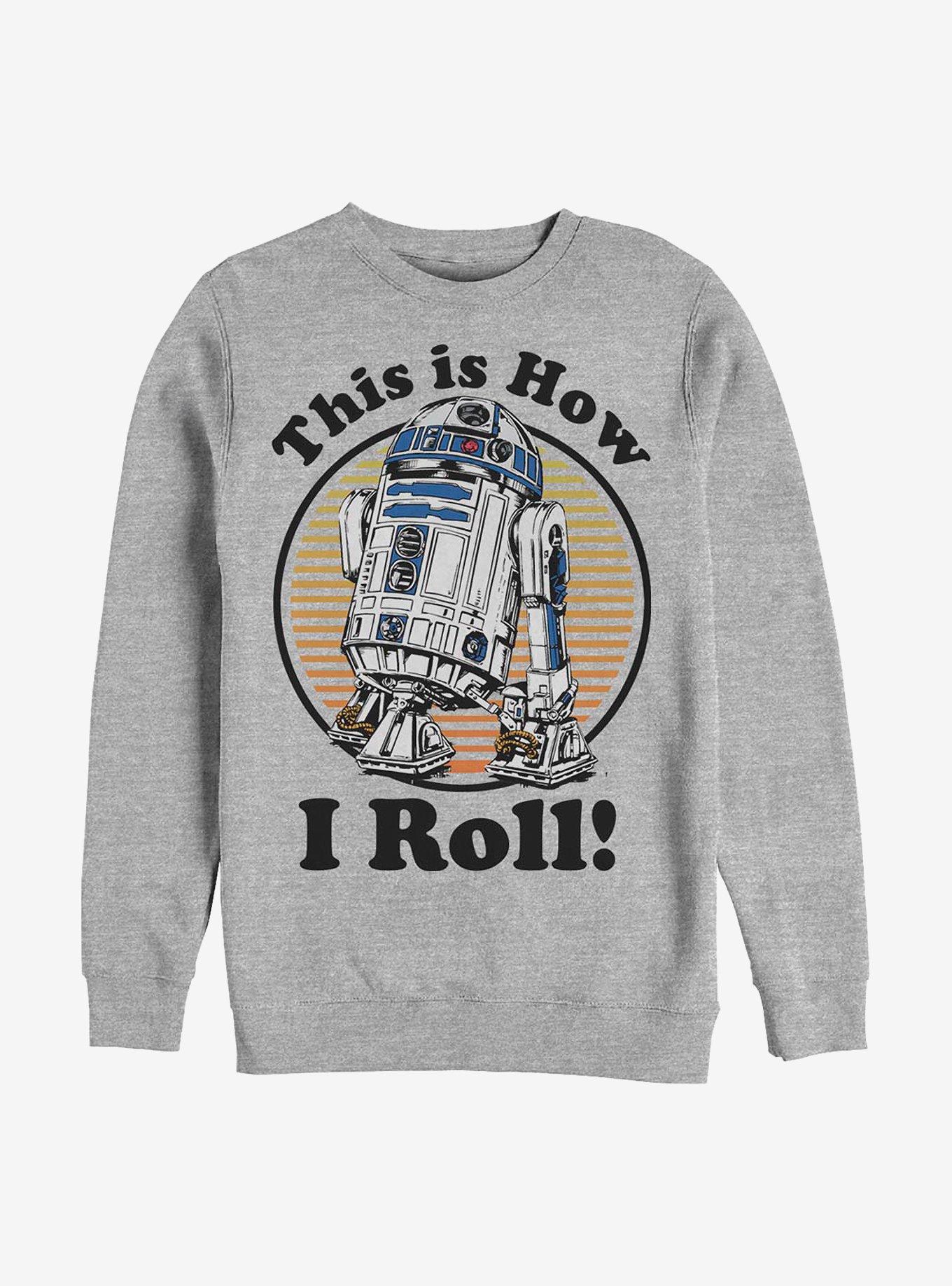 Star Wars How I Roll! Crew Sweatshirt, , hi-res