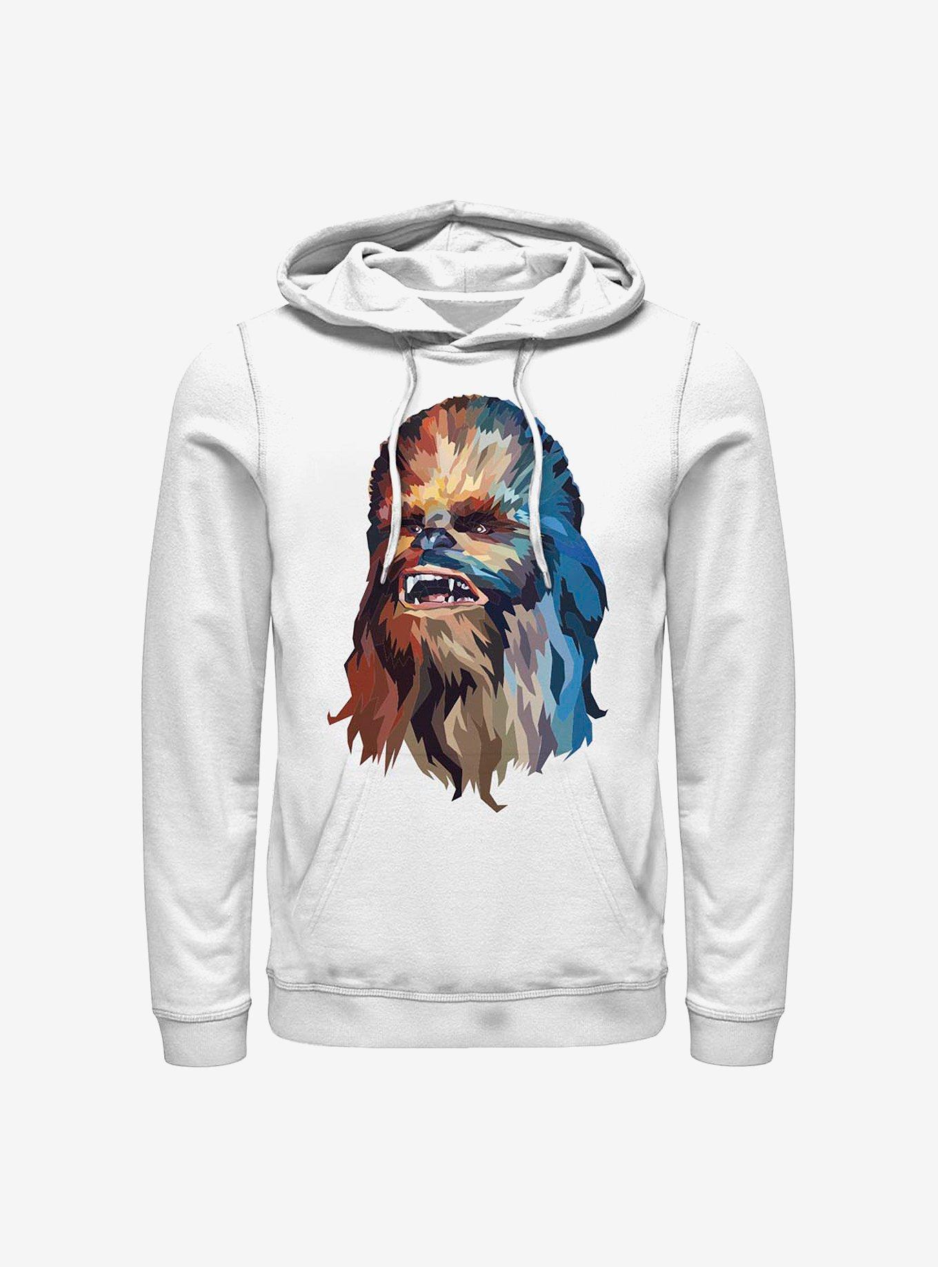 Star Wars Poly Chewie Crew Sweatshirt, WHITE, hi-res