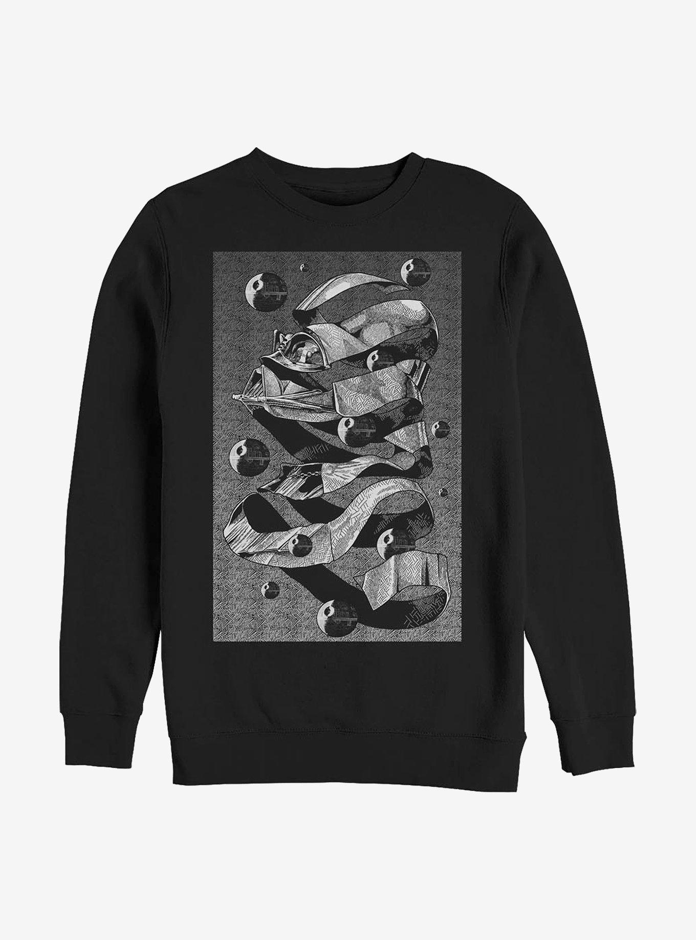 Star Wars Vader Gaze Crew Sweatshirt, BLACK, hi-res