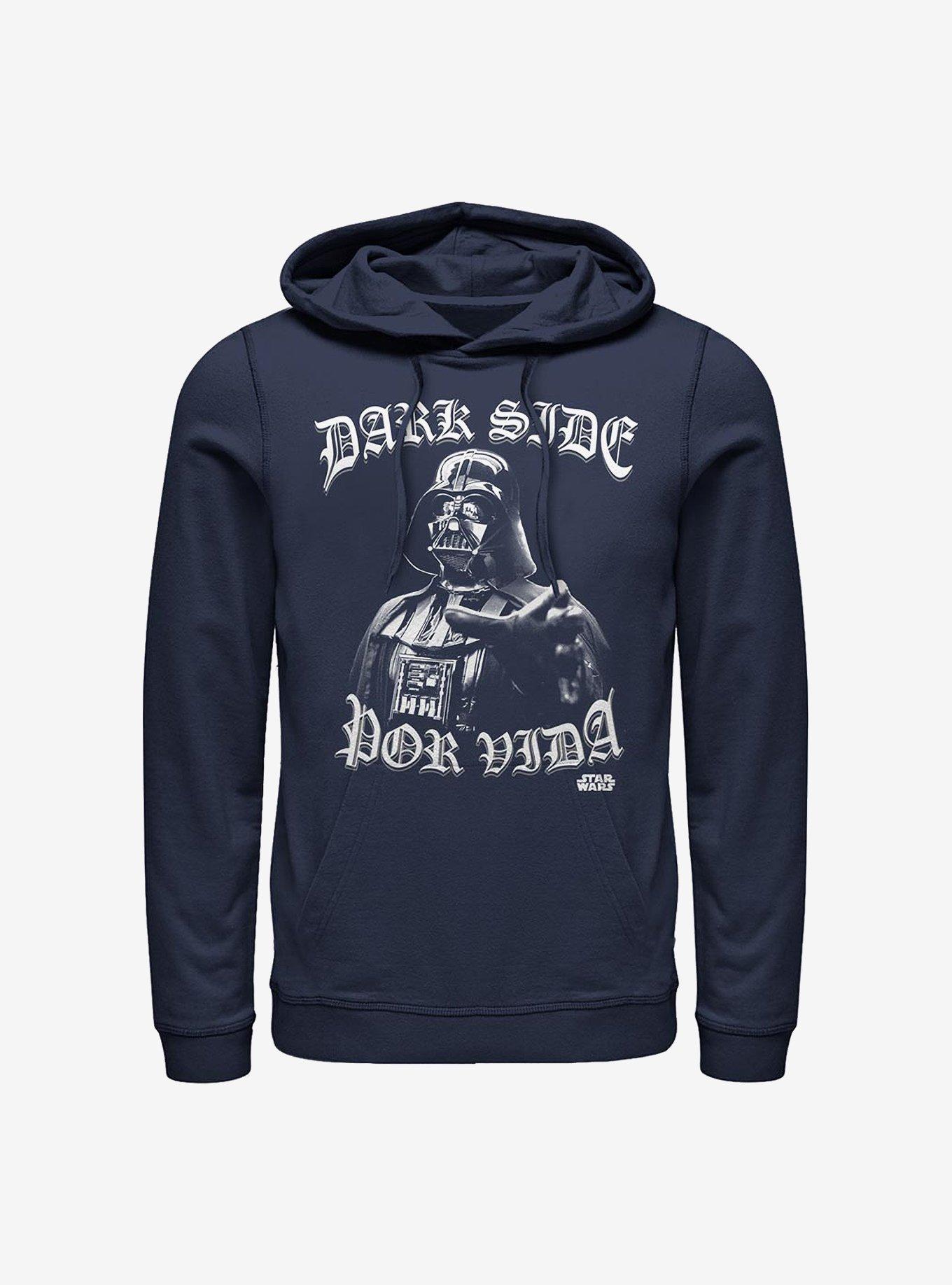 Star Wars Dark Side Por Vida Hoodie, NAVY, hi-res