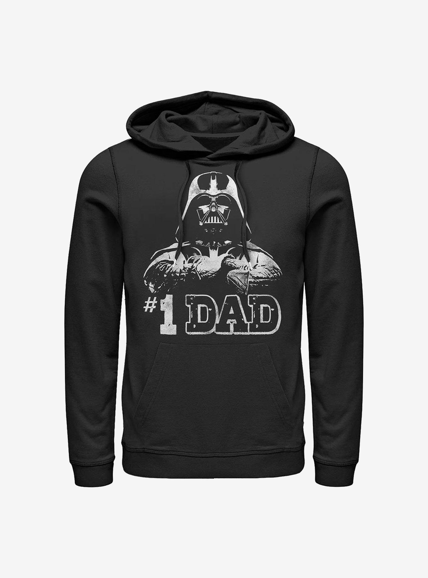 Star Wars Number One Dad Vader Hoodie, BLACK, hi-res