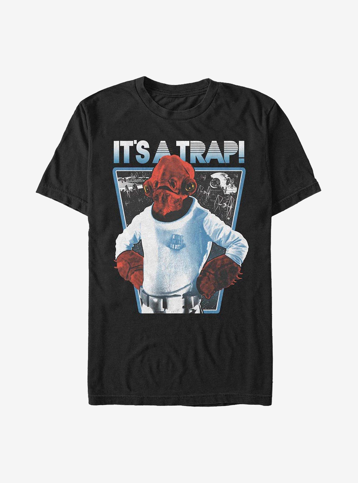 Star Wars It's A Trap T-Shirt, BLACK, hi-res