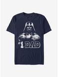 Star Wars Number One Dad Vader T-Shirt, NAVY, hi-res