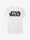 Star Wars Simple Logo T-Shirt, WHITE, hi-res