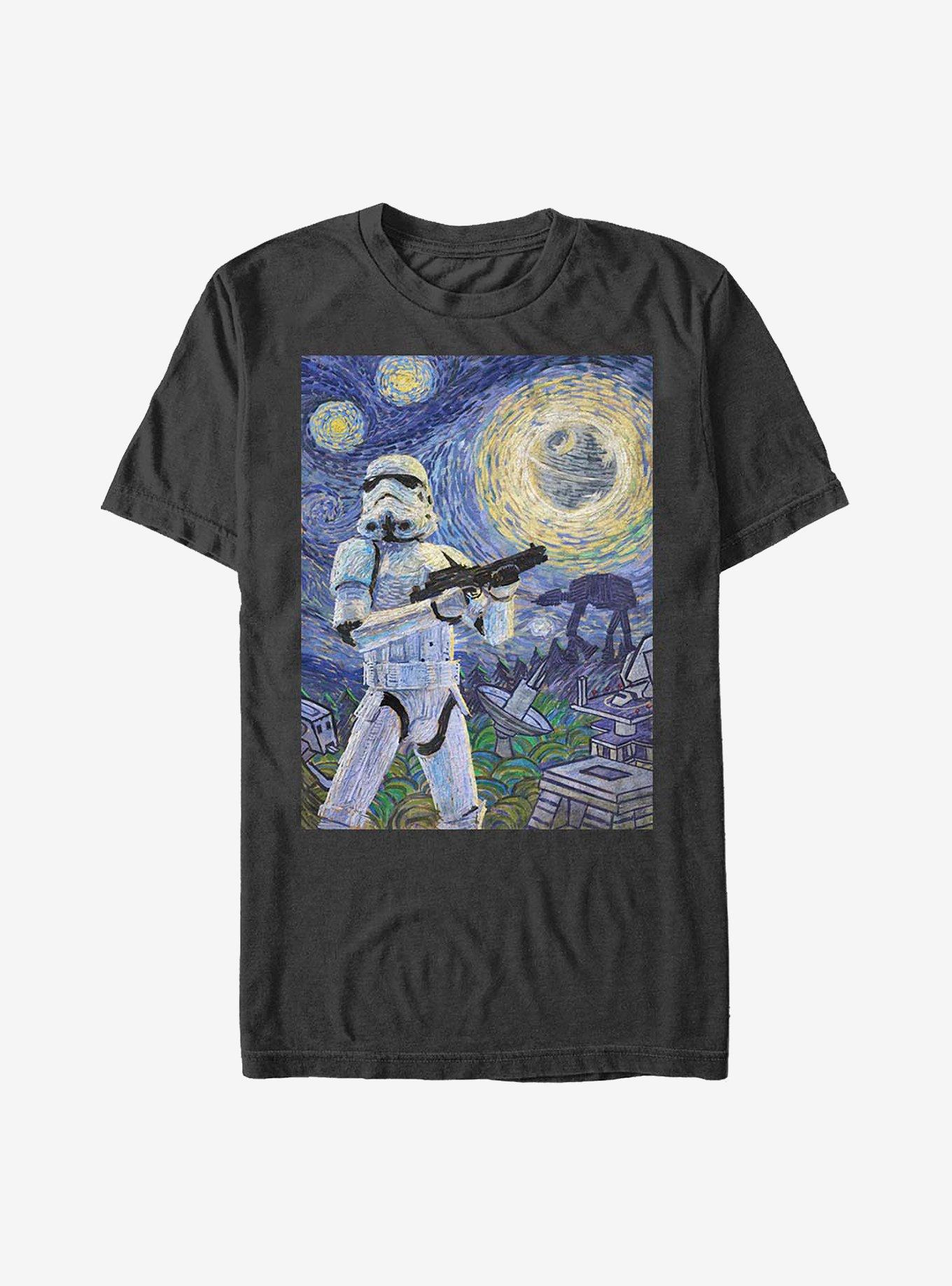 Star Wars Stormy Night T-Shirt, CHARCOAL, hi-res