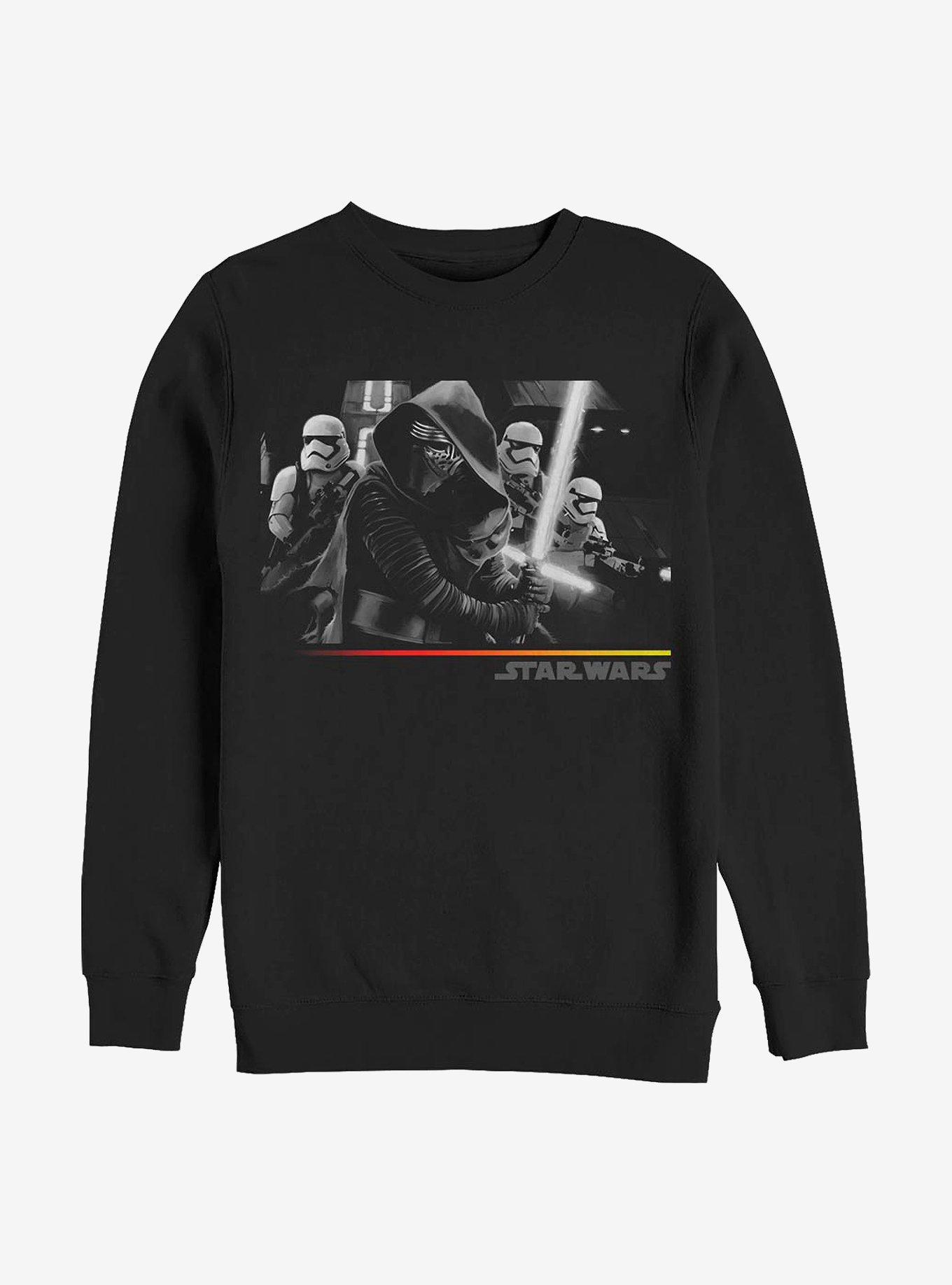 Star Wars: The Force Awakens Kylo Scene Crew Sweatshirt