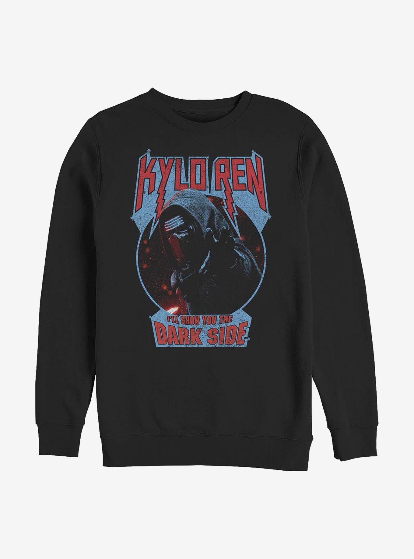 Star Wars: The Force Awakens Show Your Dark Side Crew Sweatshirt, BLACK, hi-res