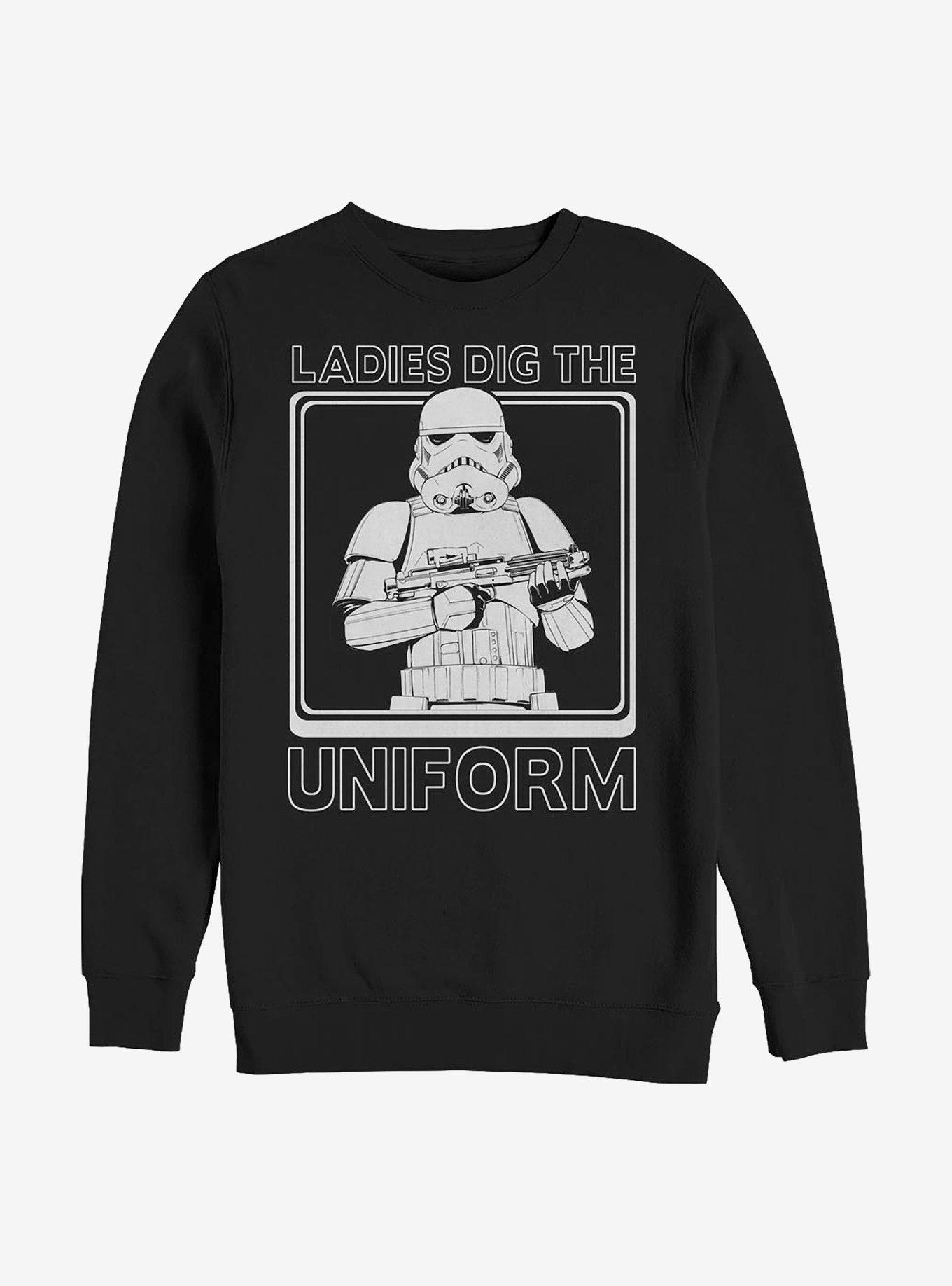 Star Wars Ladies Dig The Uniform Crew Sweatshirt