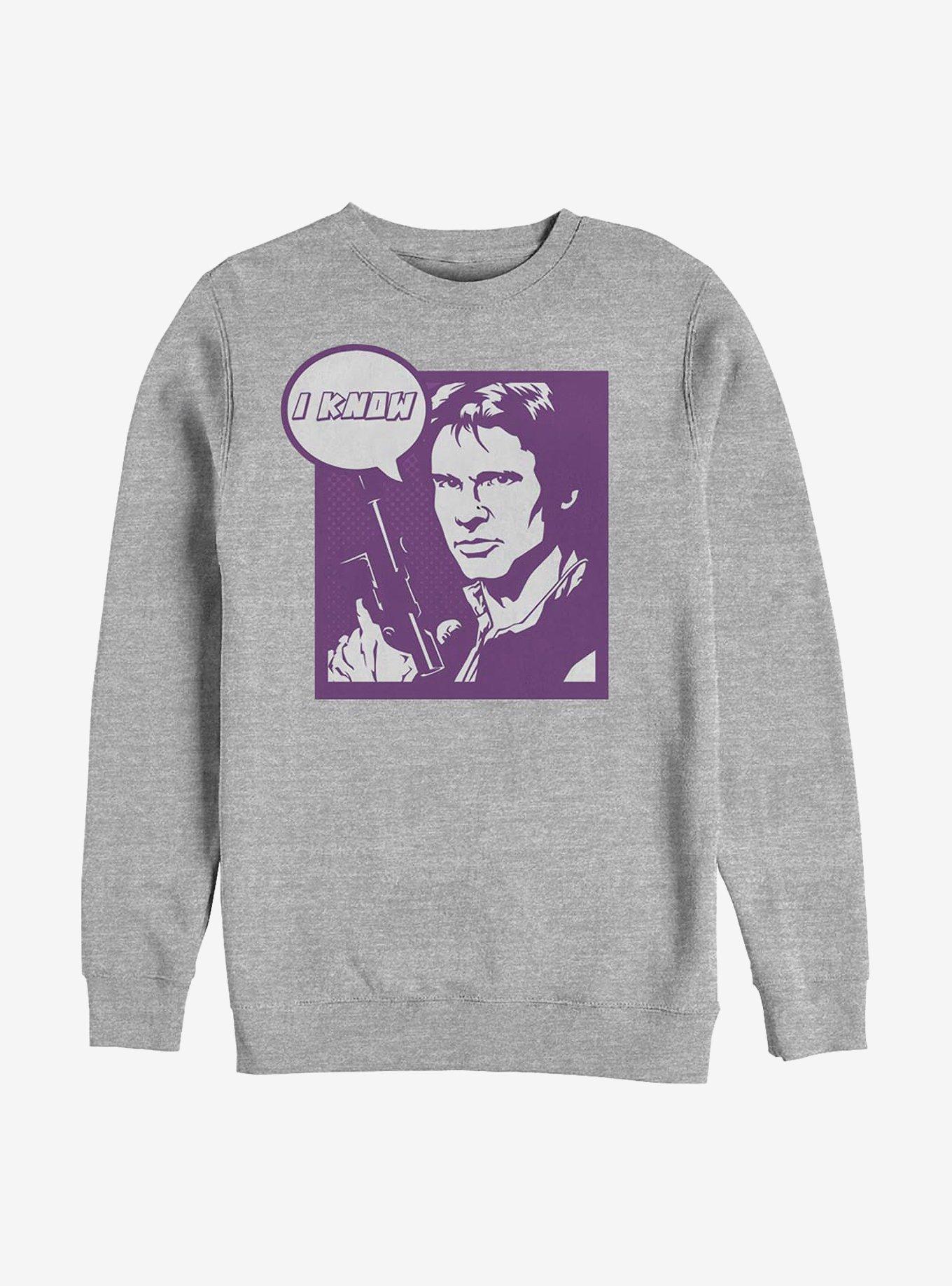 Star Wars Pop Han Crew Sweatshirt, , hi-res
