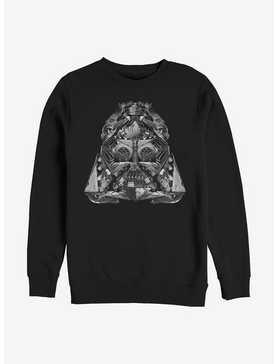 Star Wars Starfighter Vader Helmet Crew Sweatshirt, , hi-res