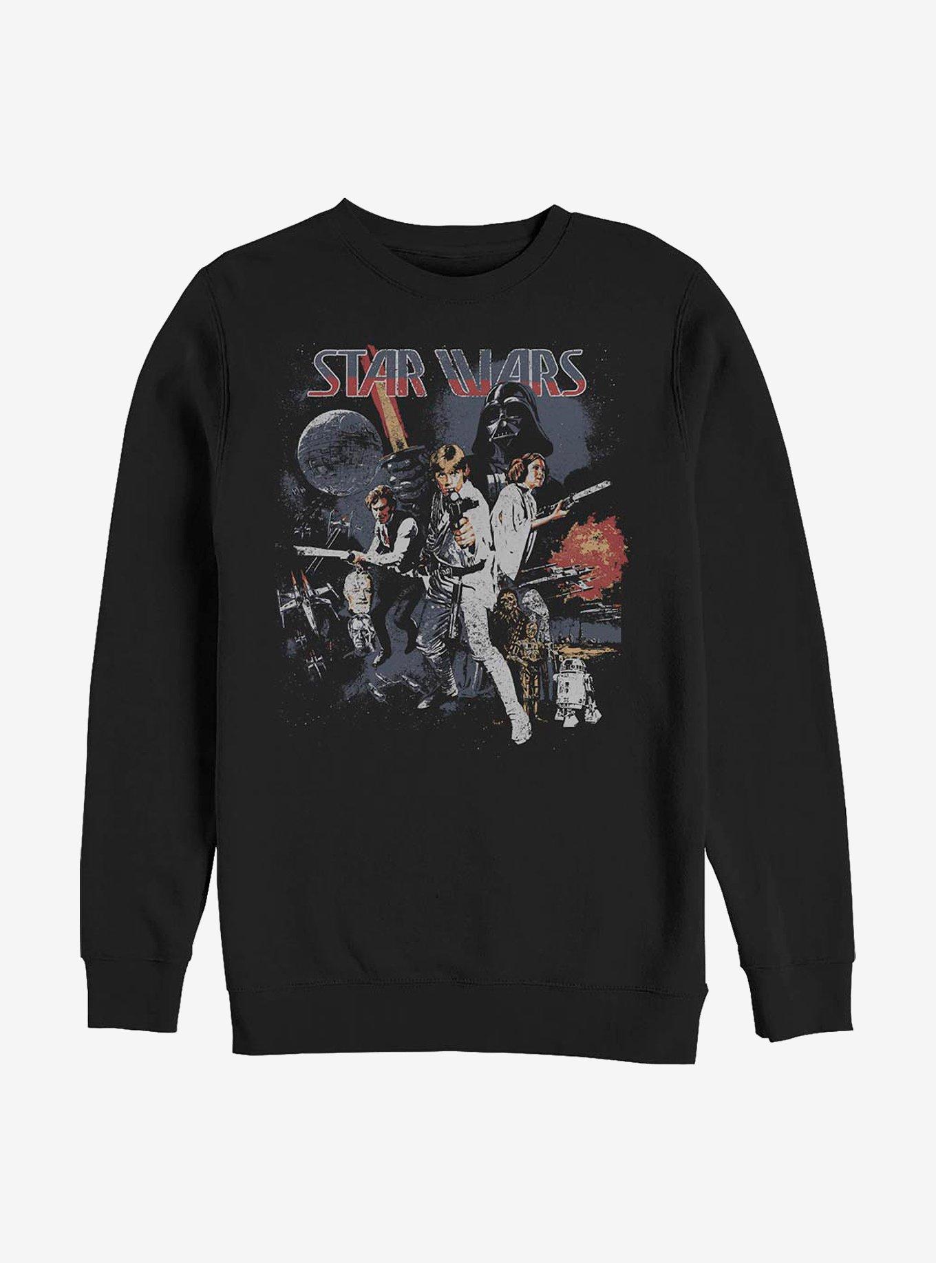 Star Wars The Old Crew Sweatshirt, BLACK, hi-res