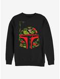 Star Wars Tropical Boba Crew Sweatshirt, BLACK, hi-res
