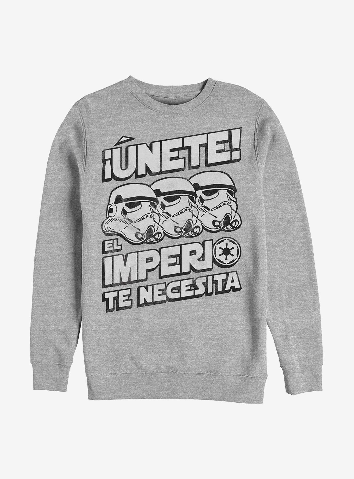 Star Wars Unete Crew Sweatshirt, ATH HTR, hi-res