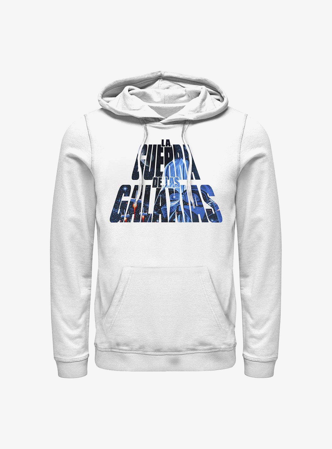 Star Wars De Las Galaxias Hoodie, WHITE, hi-res