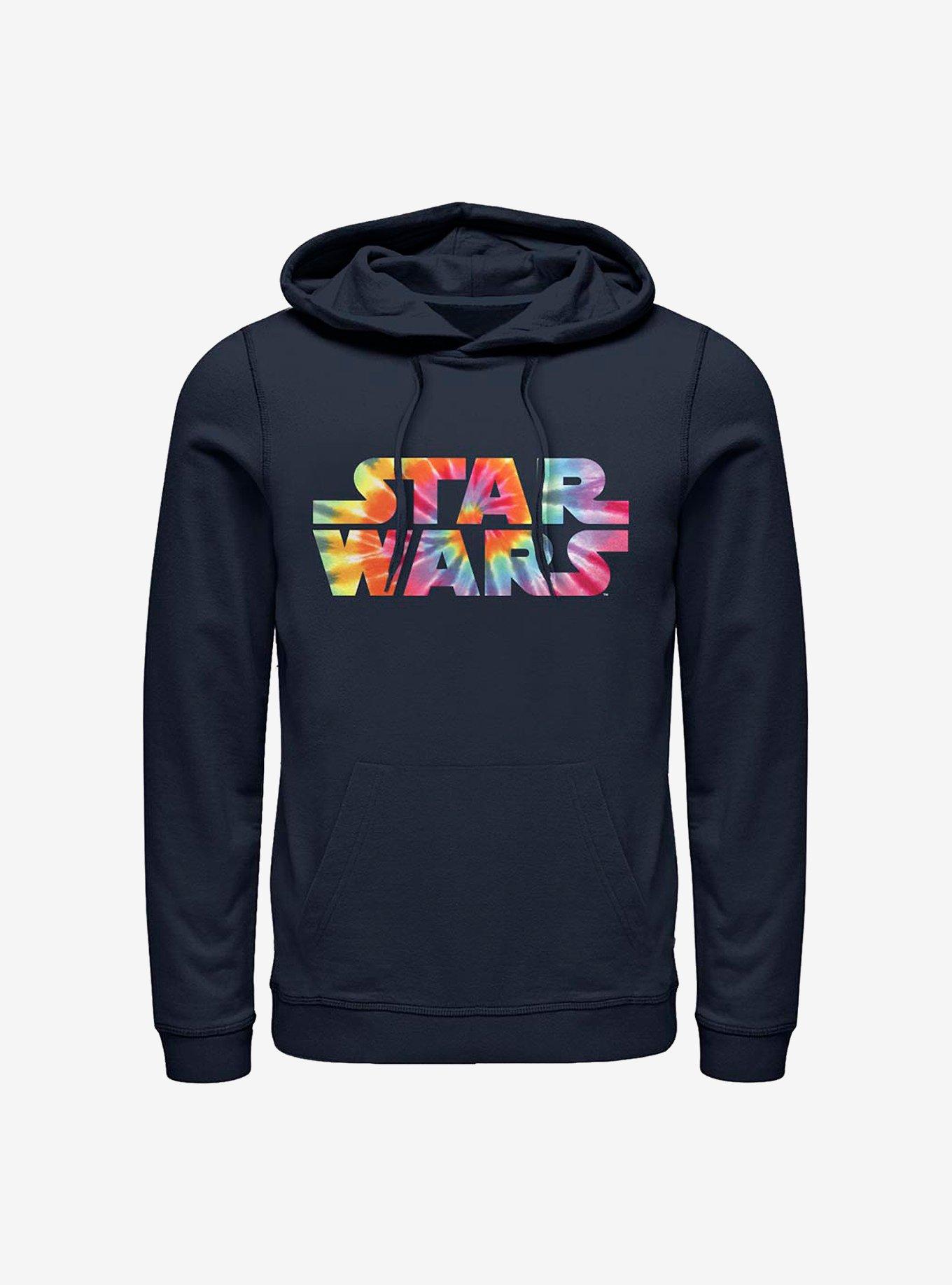 Star Wars Tie Dye Bold Logo Hoodie, , hi-res