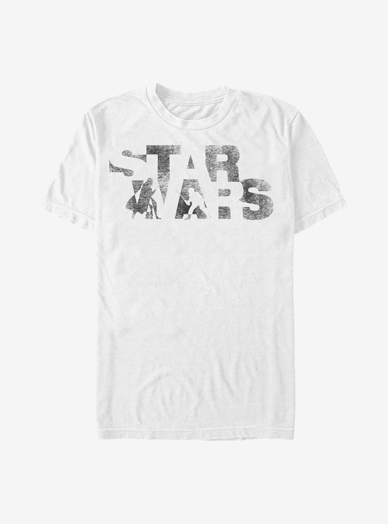 Star Wars Cut Out Logo T-Shirt, , hi-res