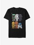 Star Wars Cute Wars T-Shirt, BLACK, hi-res