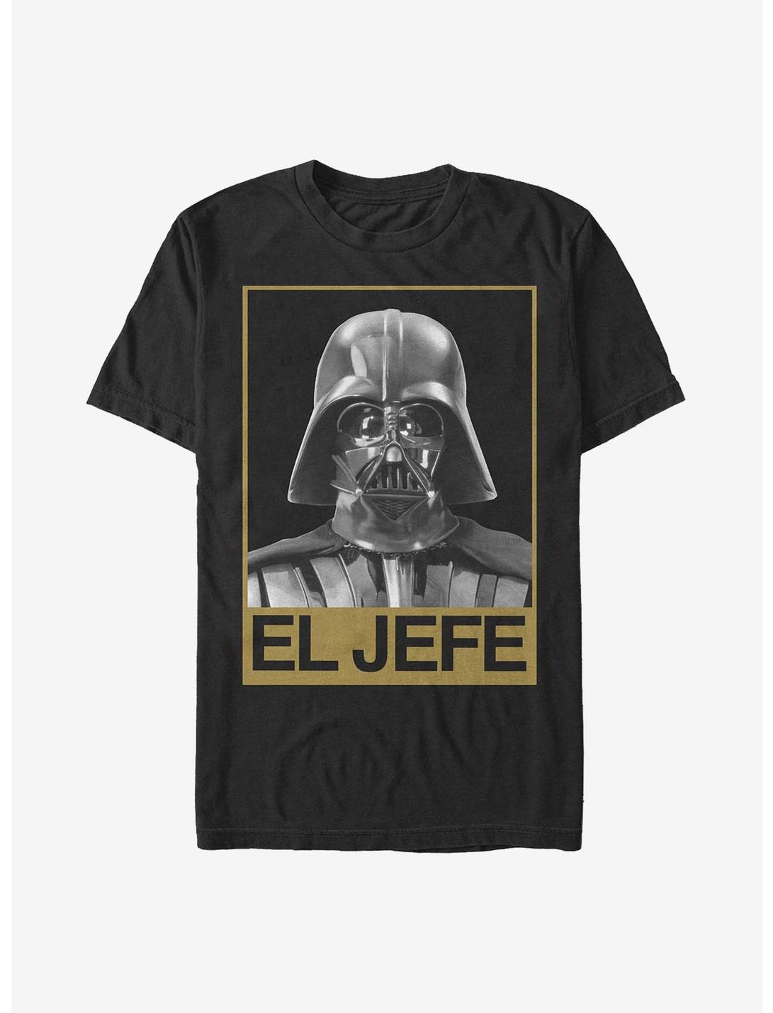 Star Wars El Jefe Vader T-Shirt, BLACK, hi-res