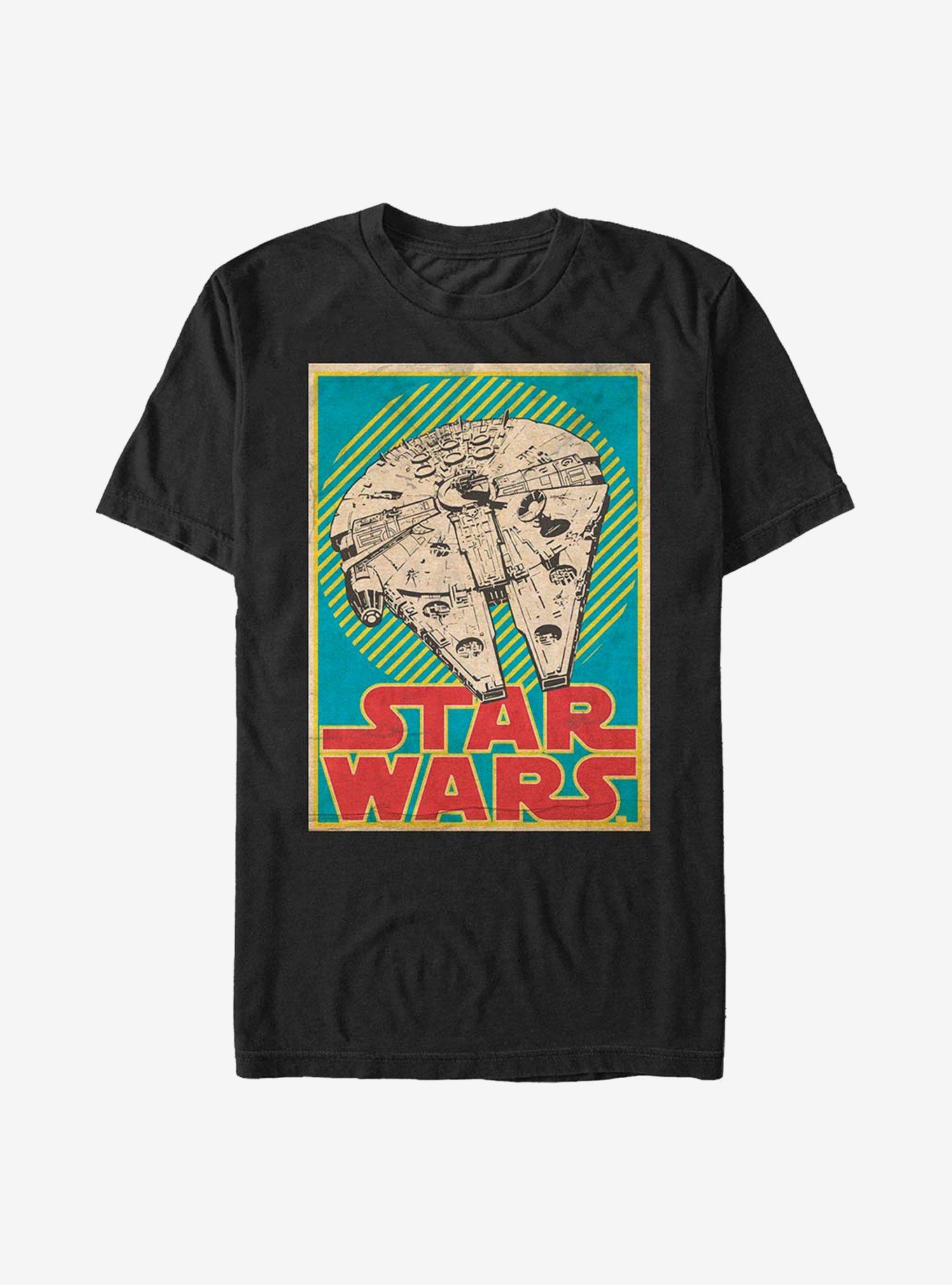 Star Wars Millennuim Falcon Card T-Shirt, , hi-res