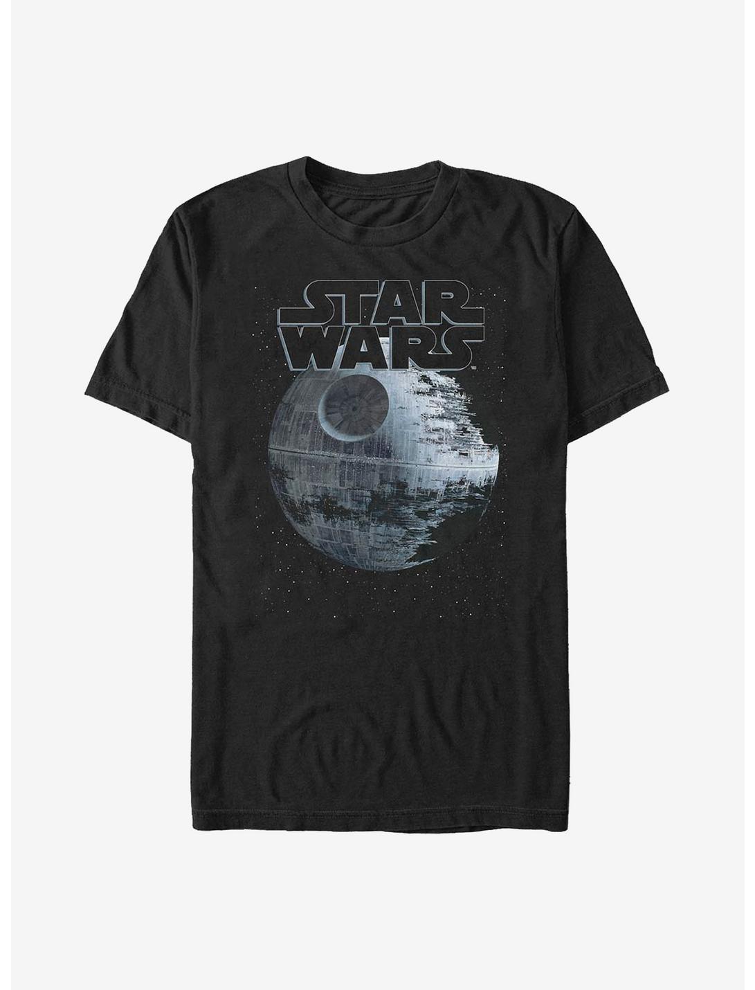 Star Wars Planet Logo T-Shirt, BLACK, hi-res