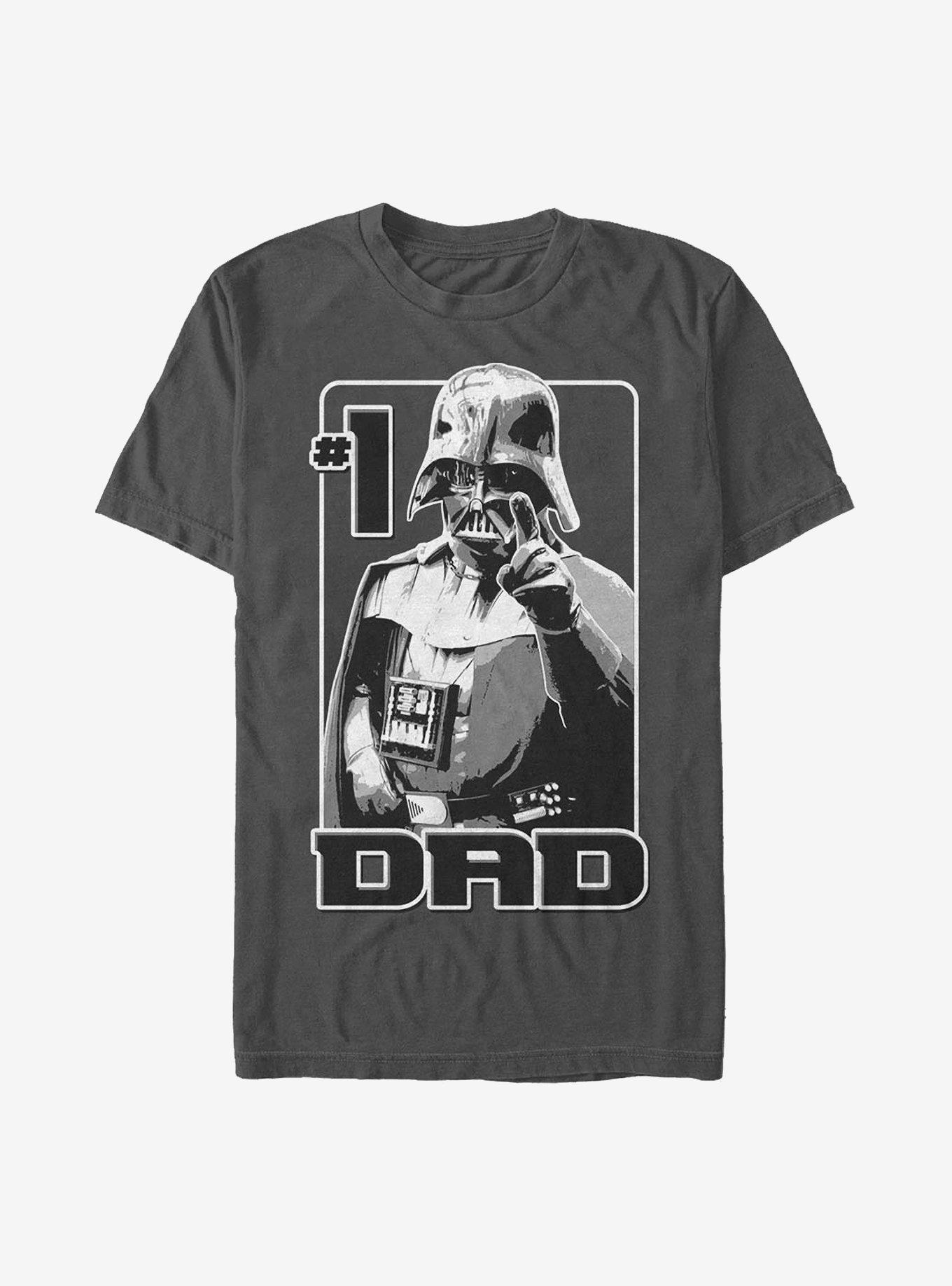 Star Wars Still Number One Dad T-Shirt, CHARCOAL, hi-res