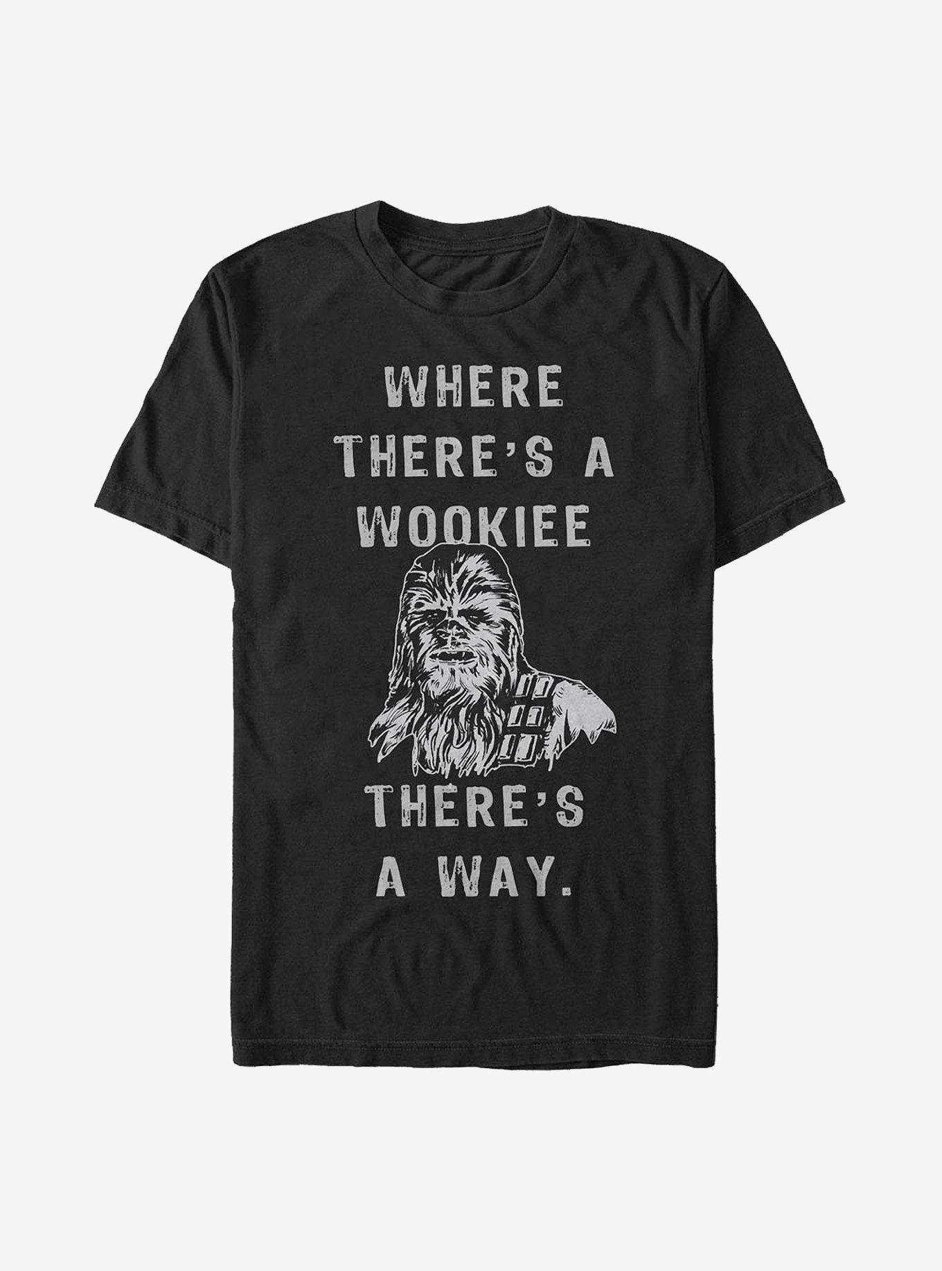 Star Wars Wookie Way T-Shirt, BLACK, hi-res